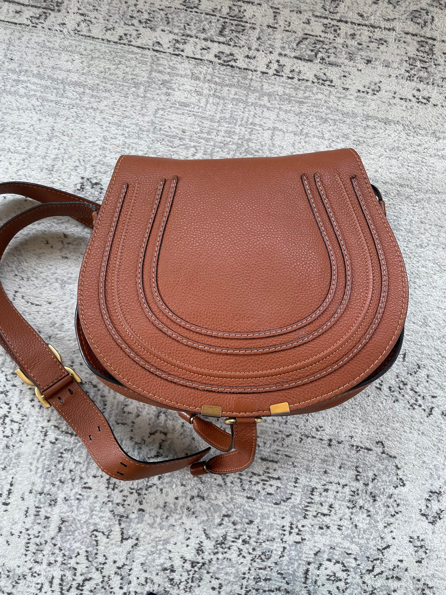 Preloved Chloe Marcie Crossbody Bag, Medium