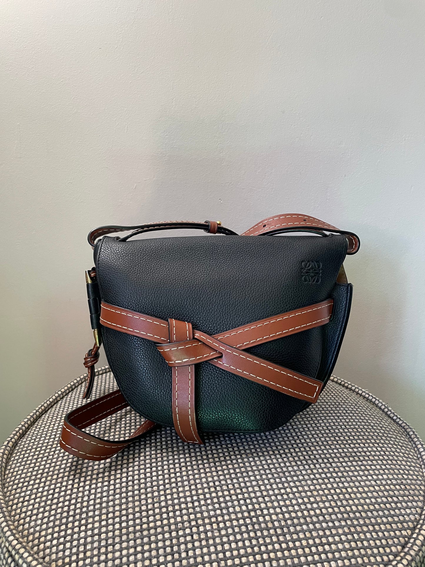 Preloved Loewe Gate Crossbody Bag, Small