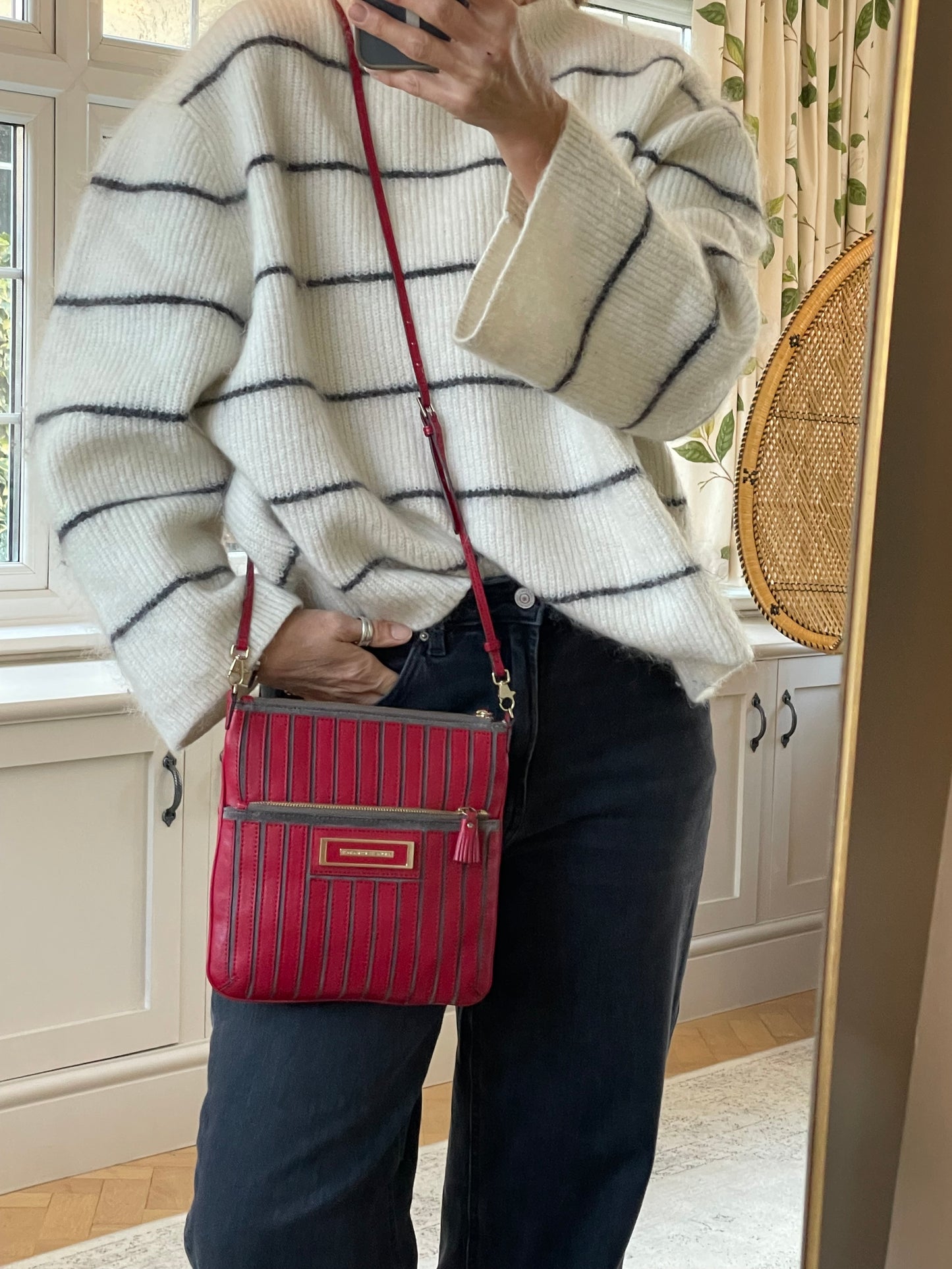 Preloved Anya Hindmarch Hands Free Crossbody Bag