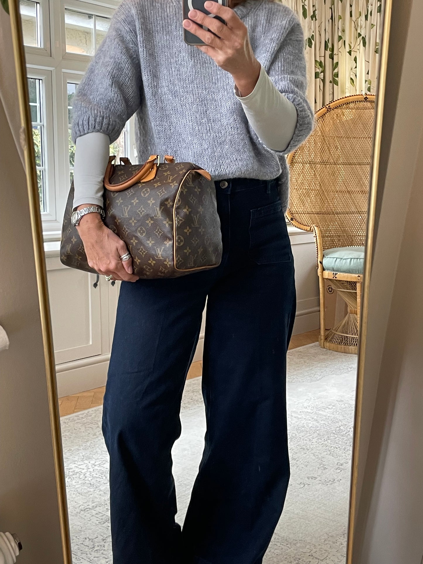 Preloved Vintage Louis Vuitton Speedy Boston Bag, 30