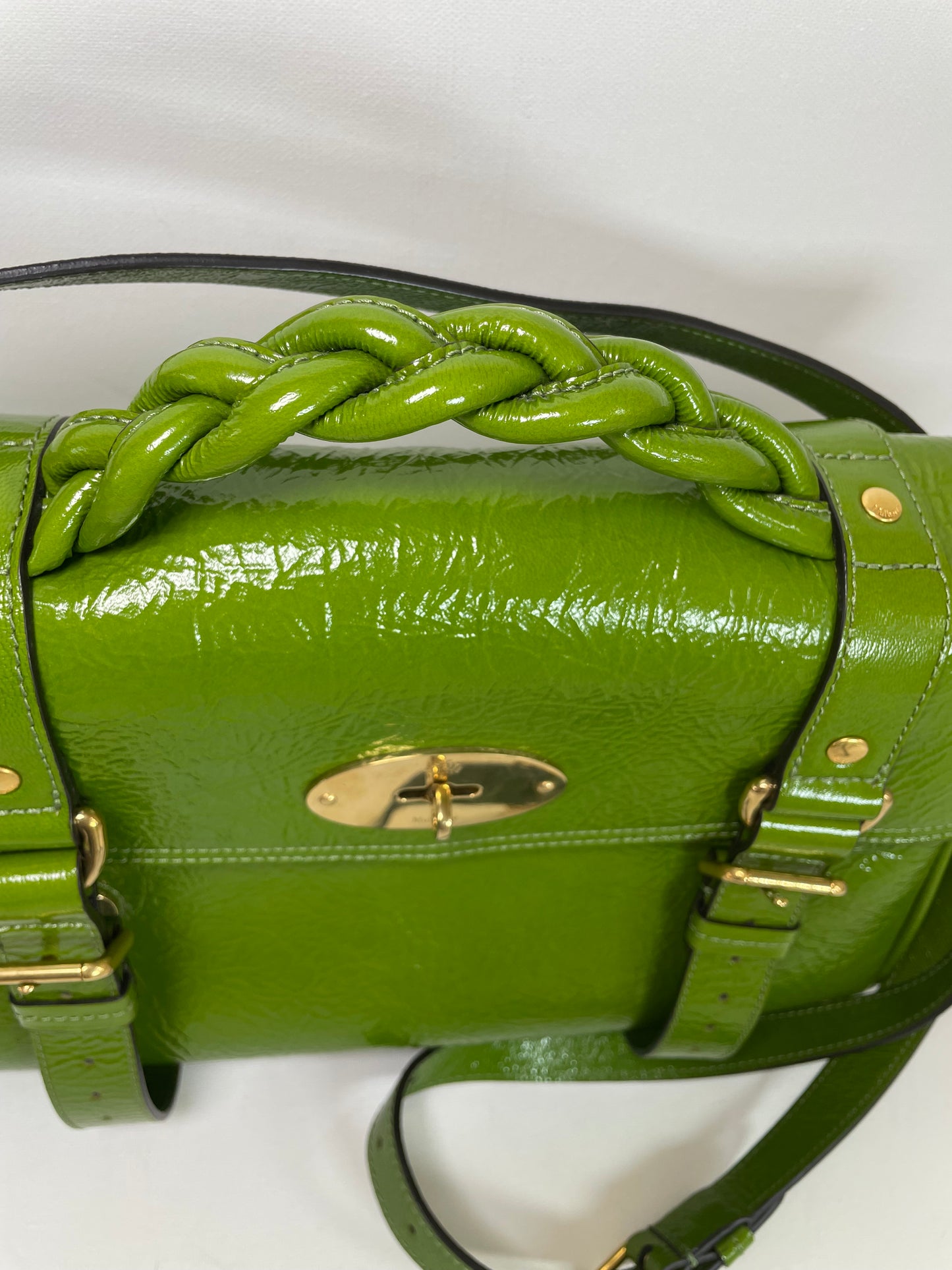Preloved Mulberry Alexa Satchel Bag, Regular