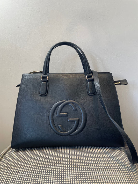 Preloved Gucci Dollar Soho Two Way Top Handle Bag