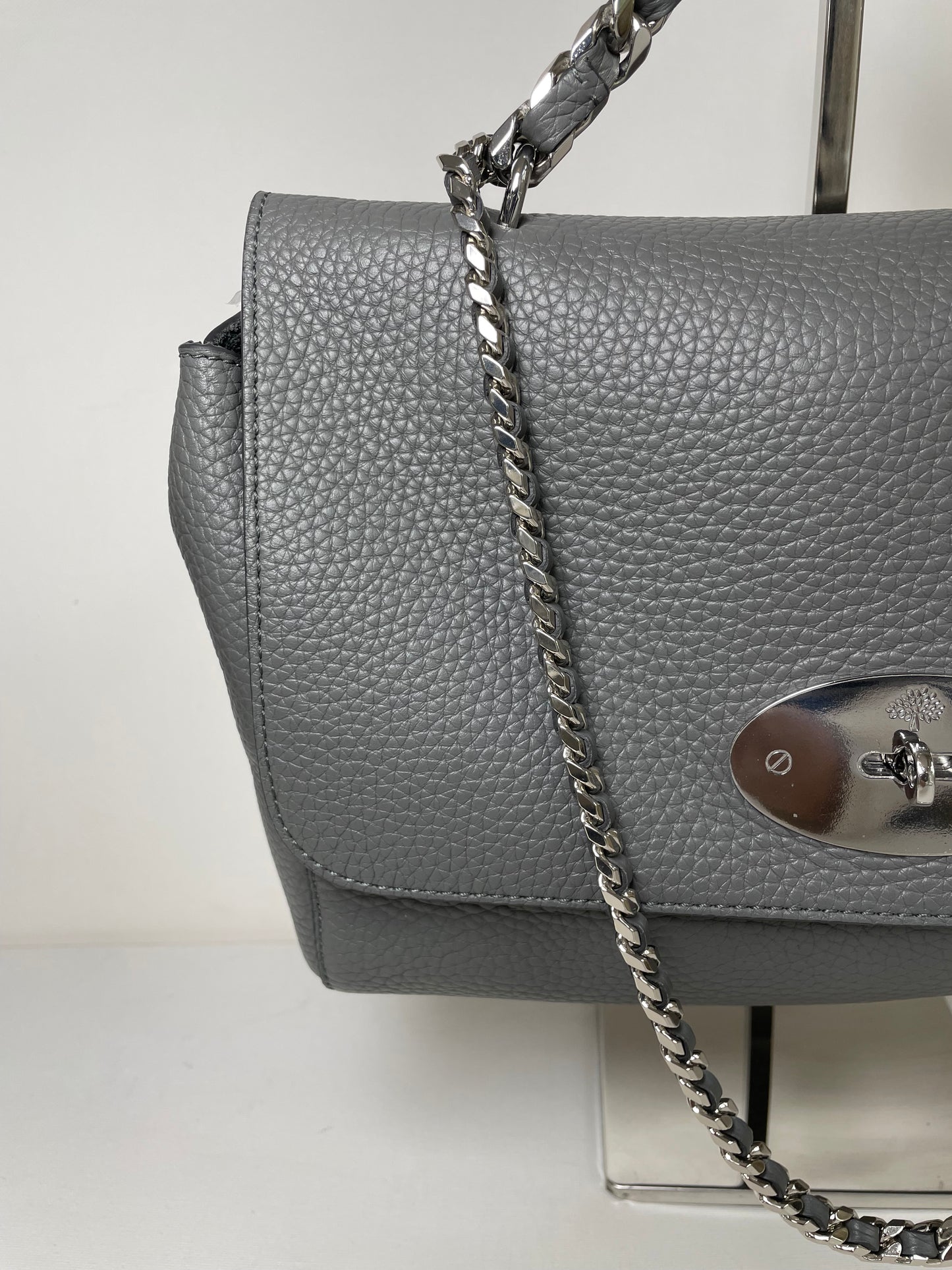 Preloved Mulberry Lily Top Handle Shoulder Bag
