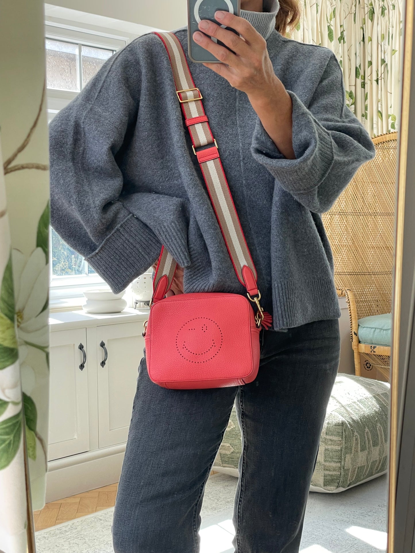 Preloved Anya Hindmarch Wink Crossbody Bag