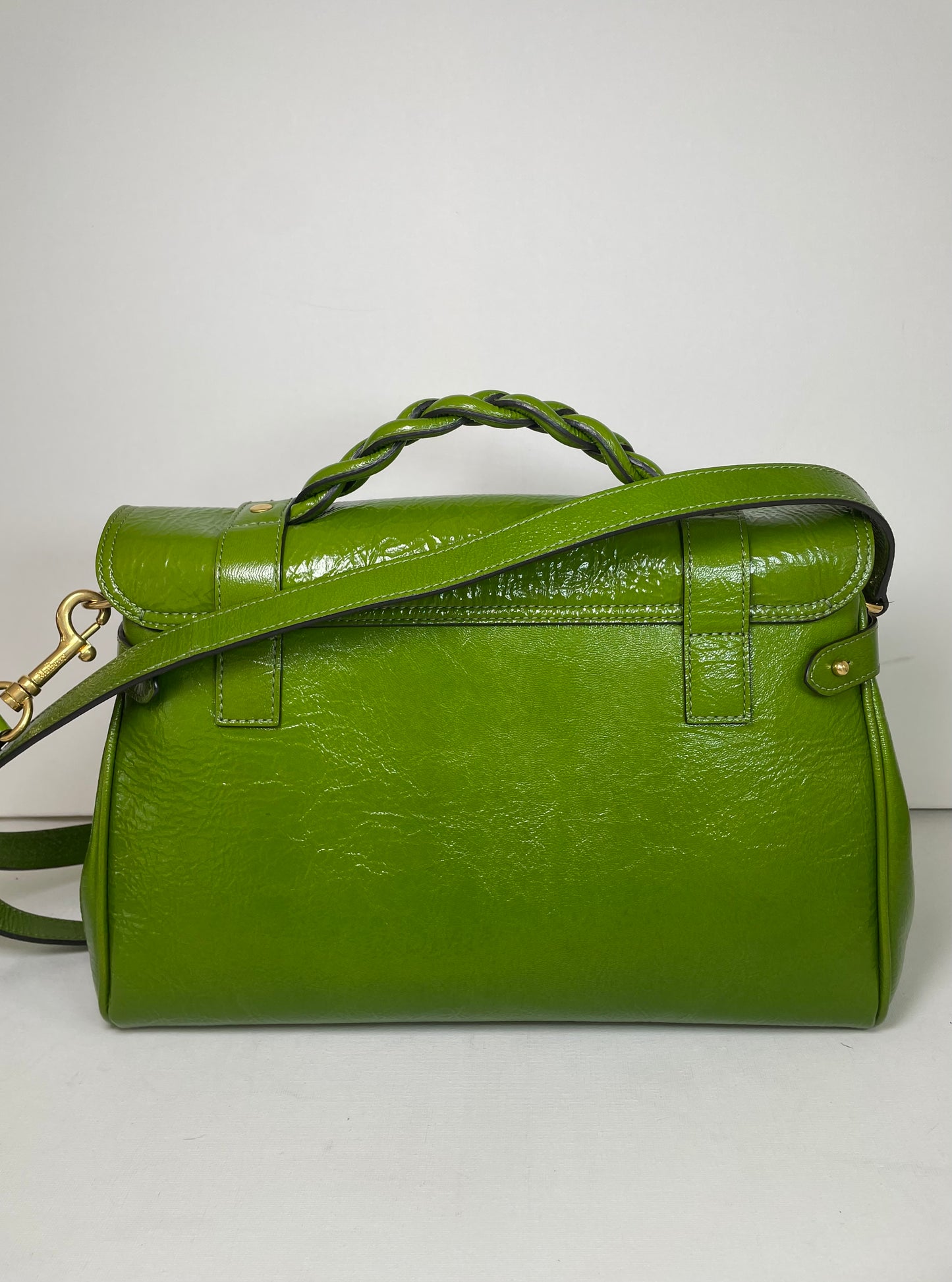 Preloved Mulberry Alexa Satchel Bag, Regular