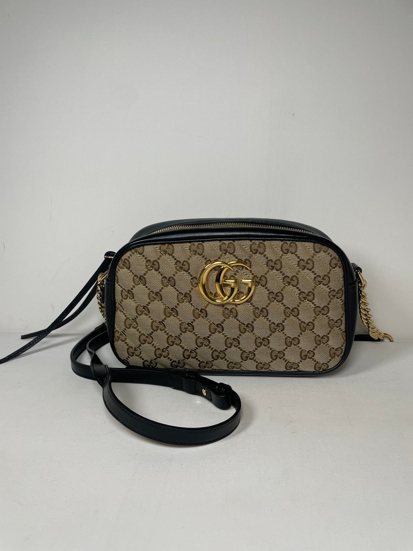 Preloved Gucci Matelasse Diagonal GG Marmont Bag, Small