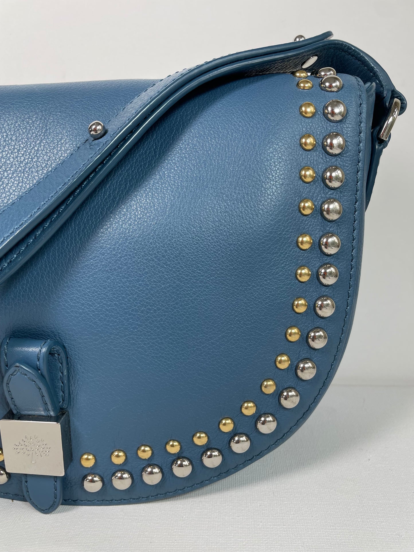 Preloved Mulberry Tessie Satchel shoulder Bag