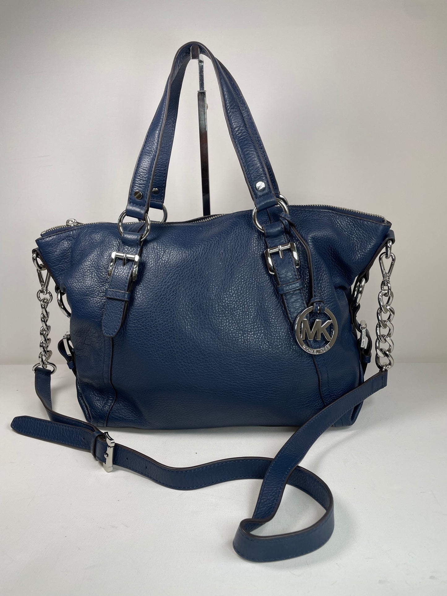 Preloved Michael Kors Tristan Satchel with Long Strap