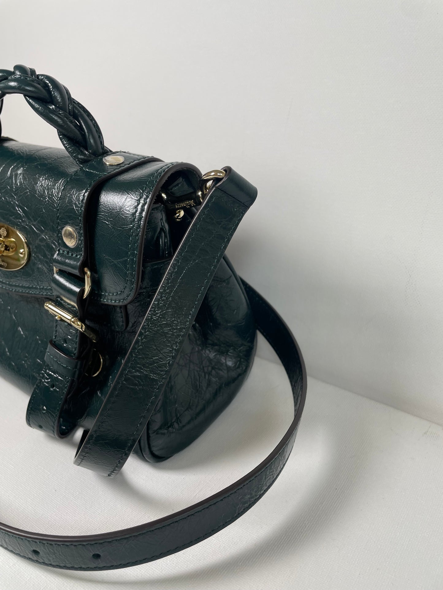 Preloved Mulberry Alexa Satchel Bag, Mini