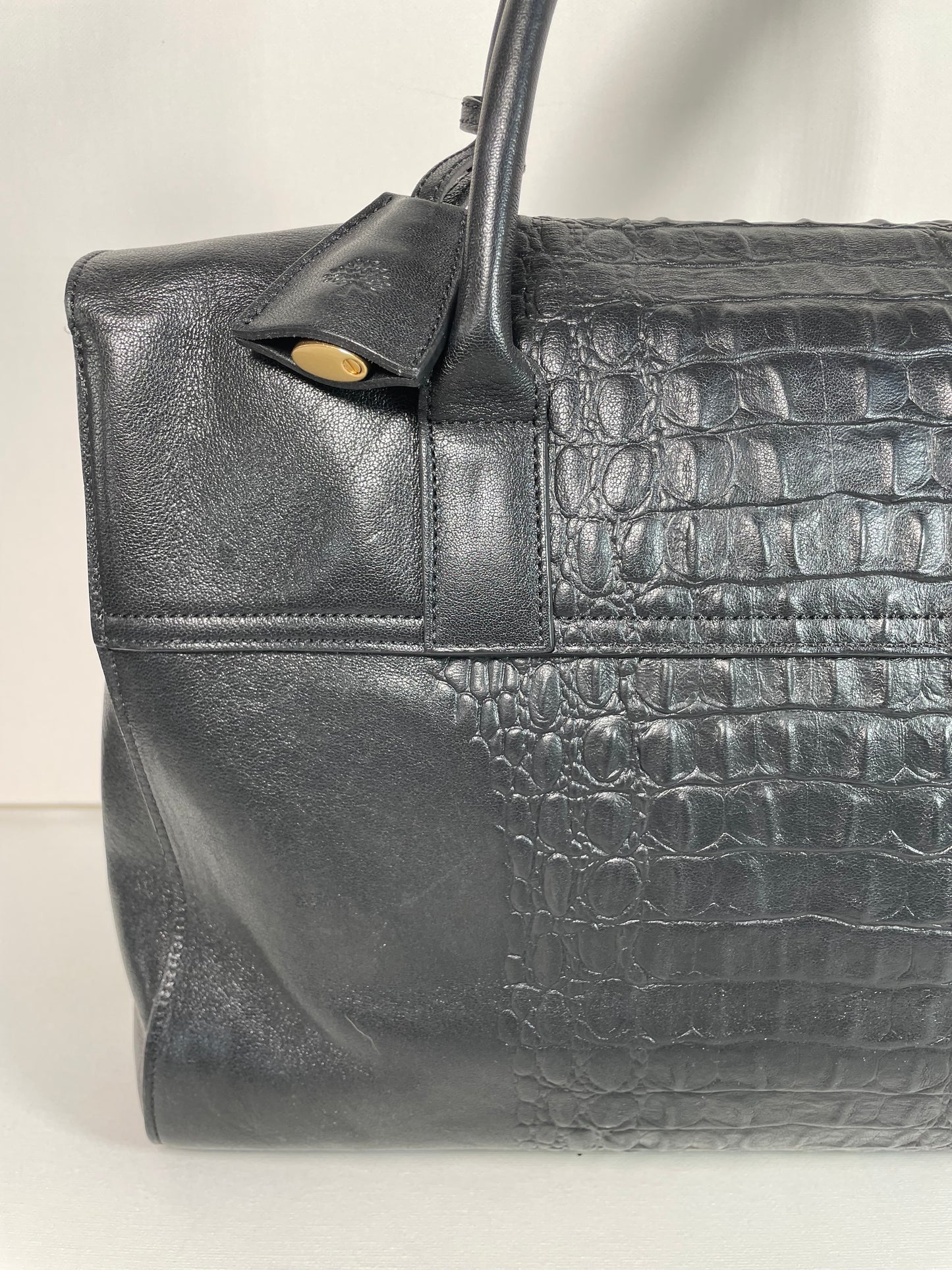 Preloved Mulberry Bayswater Tote Bag, Large