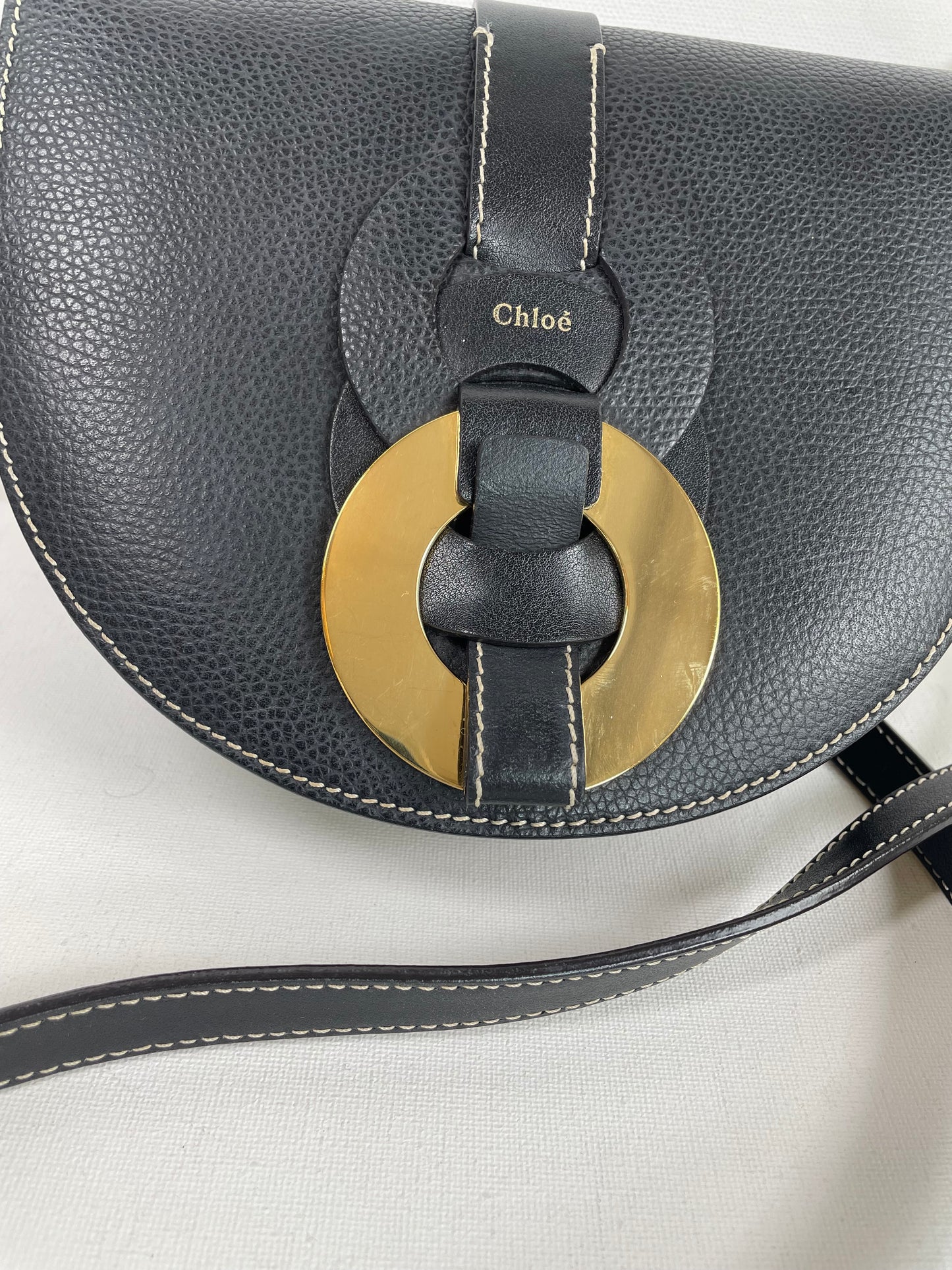 Preloved Chloe Darryl Crossbody Bag, Small