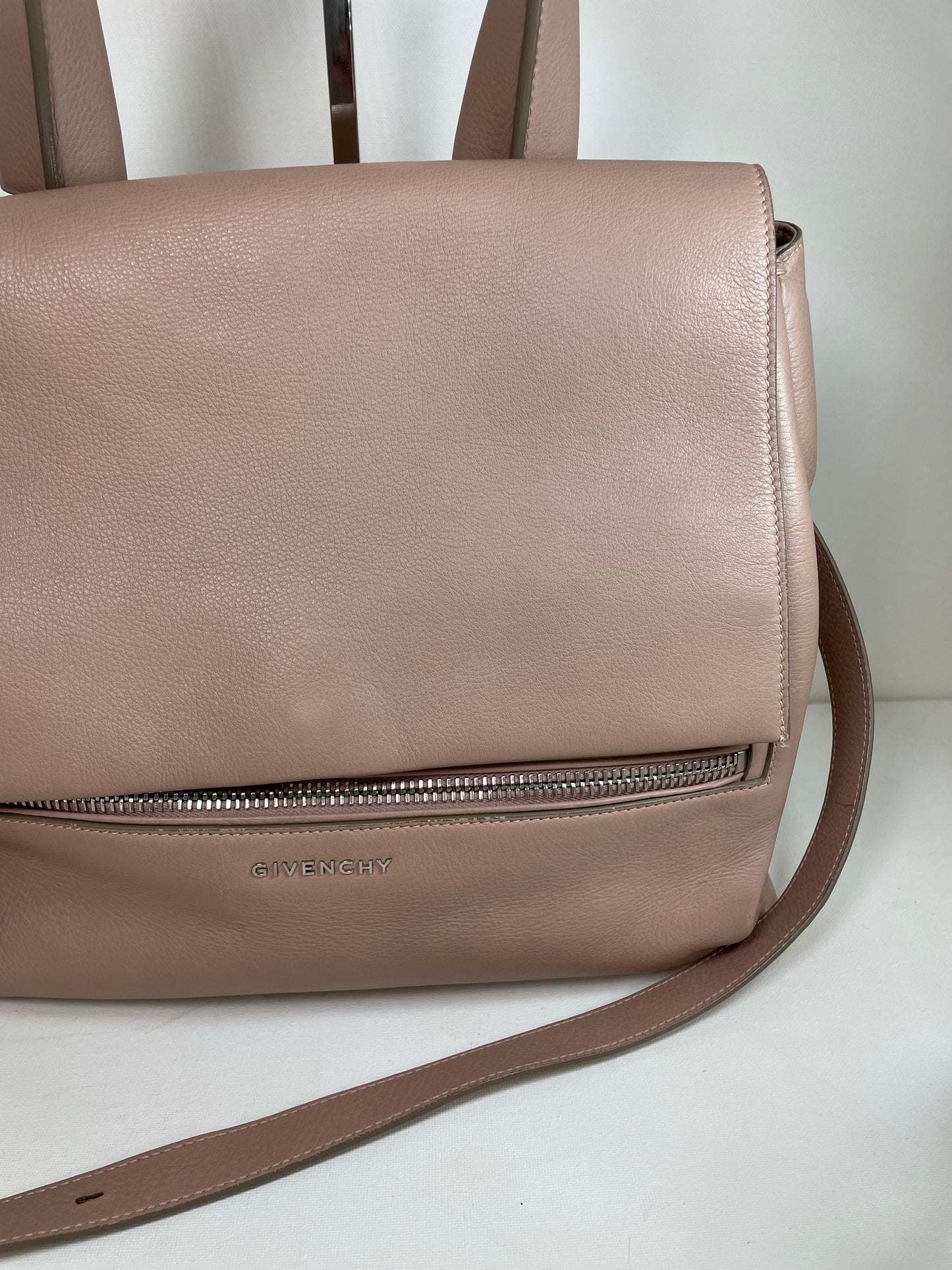 Preloved Givenchy Pandora Pure Flap Bag, Medium