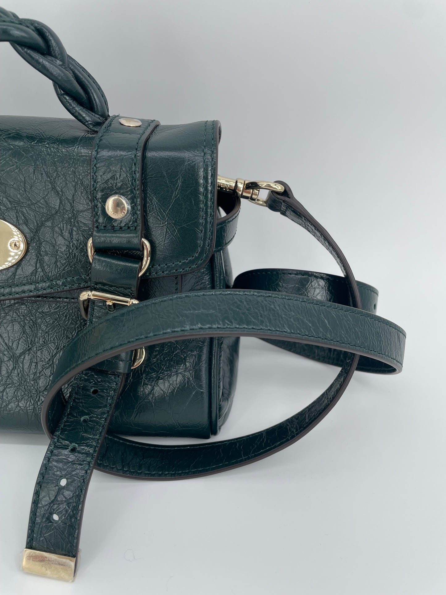 Preloved Mulberry Alexa Satchel Bag, Mini