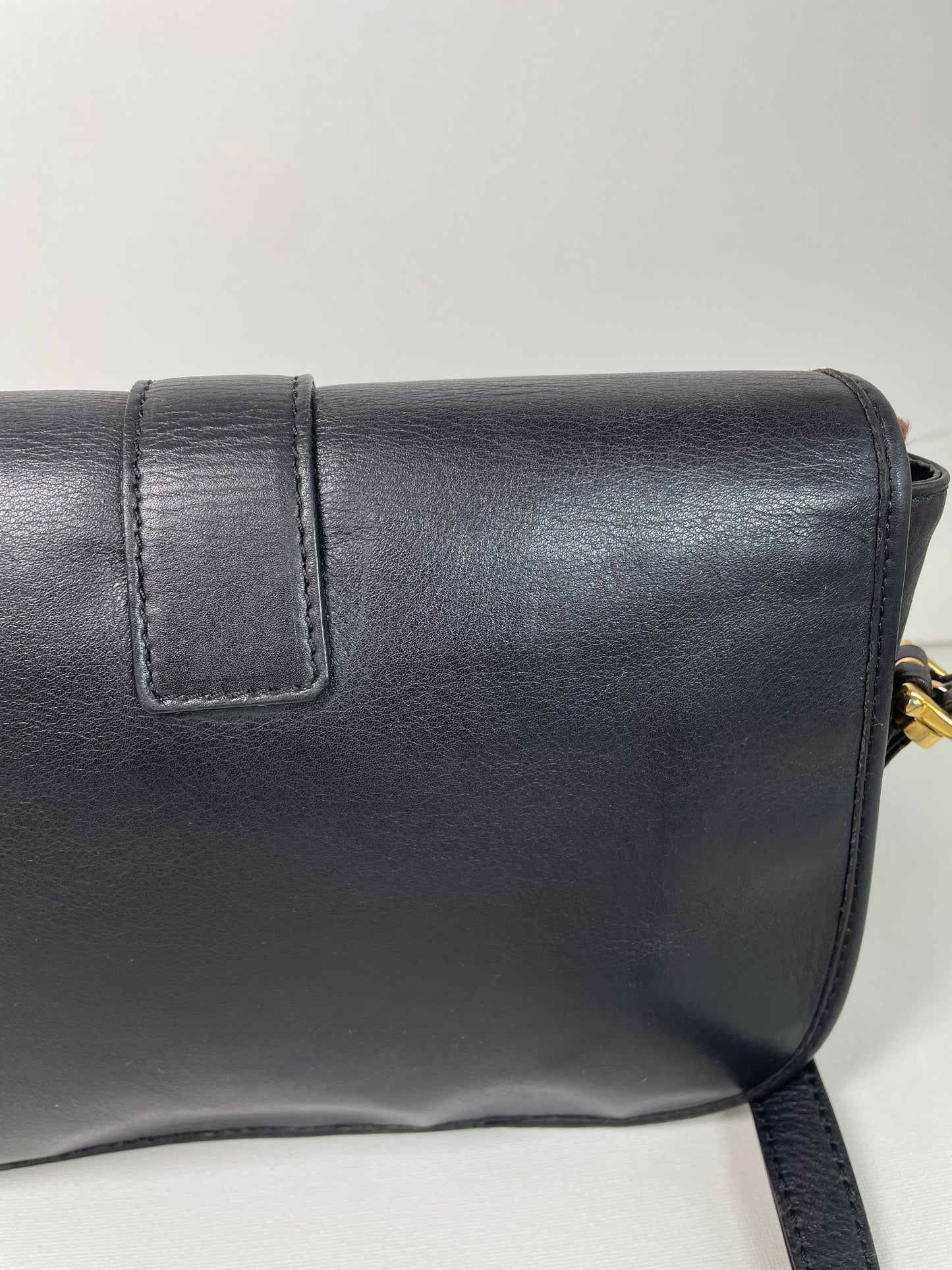 Preloved Celine Lock Shoulder Bag, Vintage