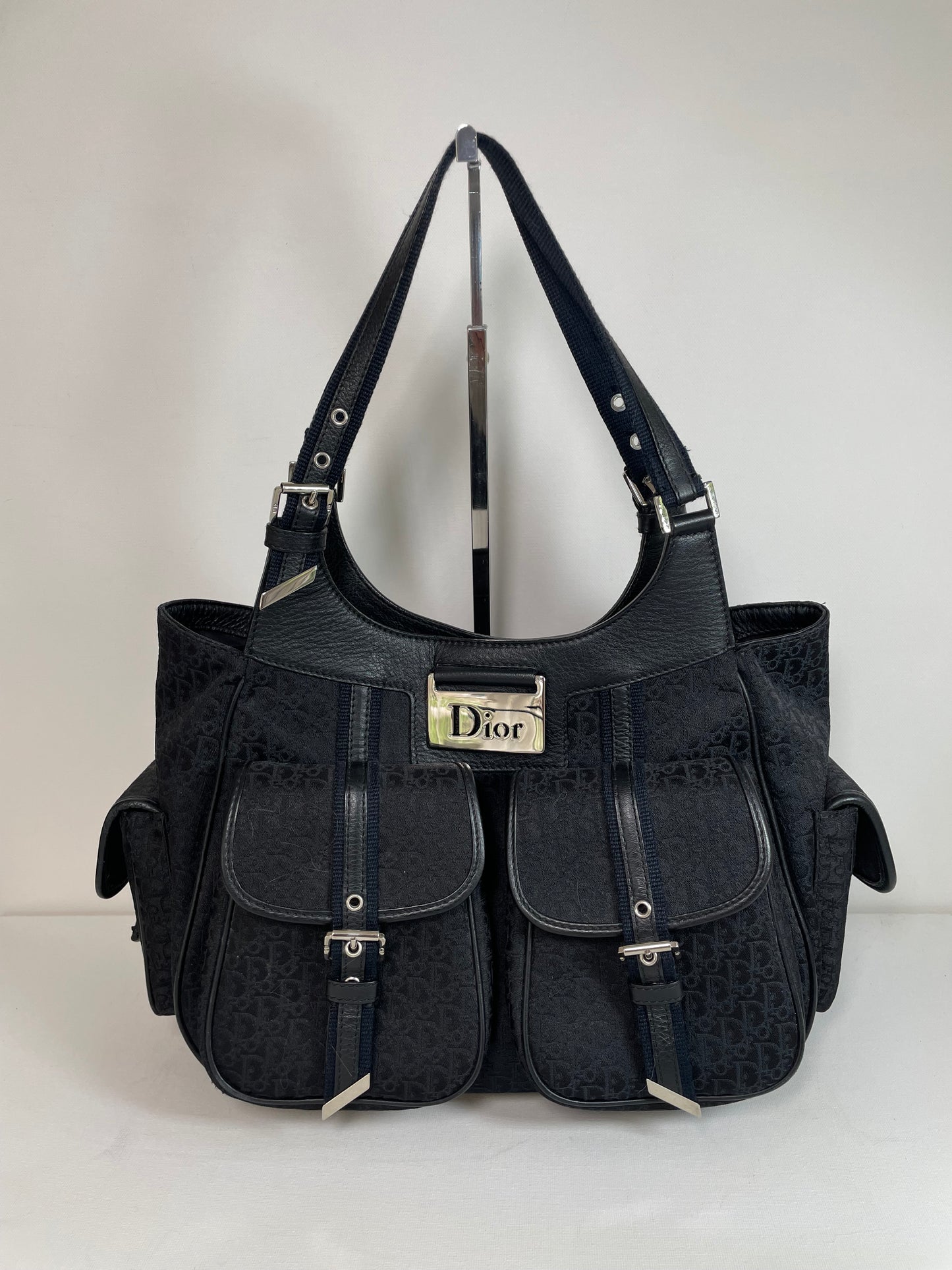 Preloved Vintage Dior Diorissimo Cargo Shoulder Bag