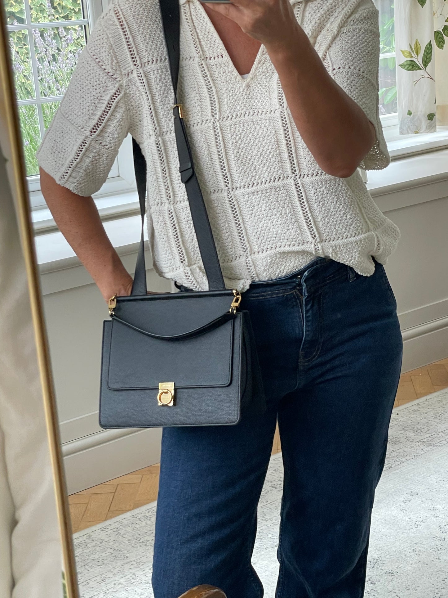Preloved Polene Numero Sept Shoulder Bag