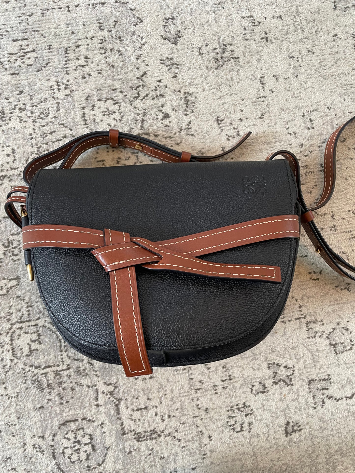 Preloved Loewe Gate Crossbody Bag, Small