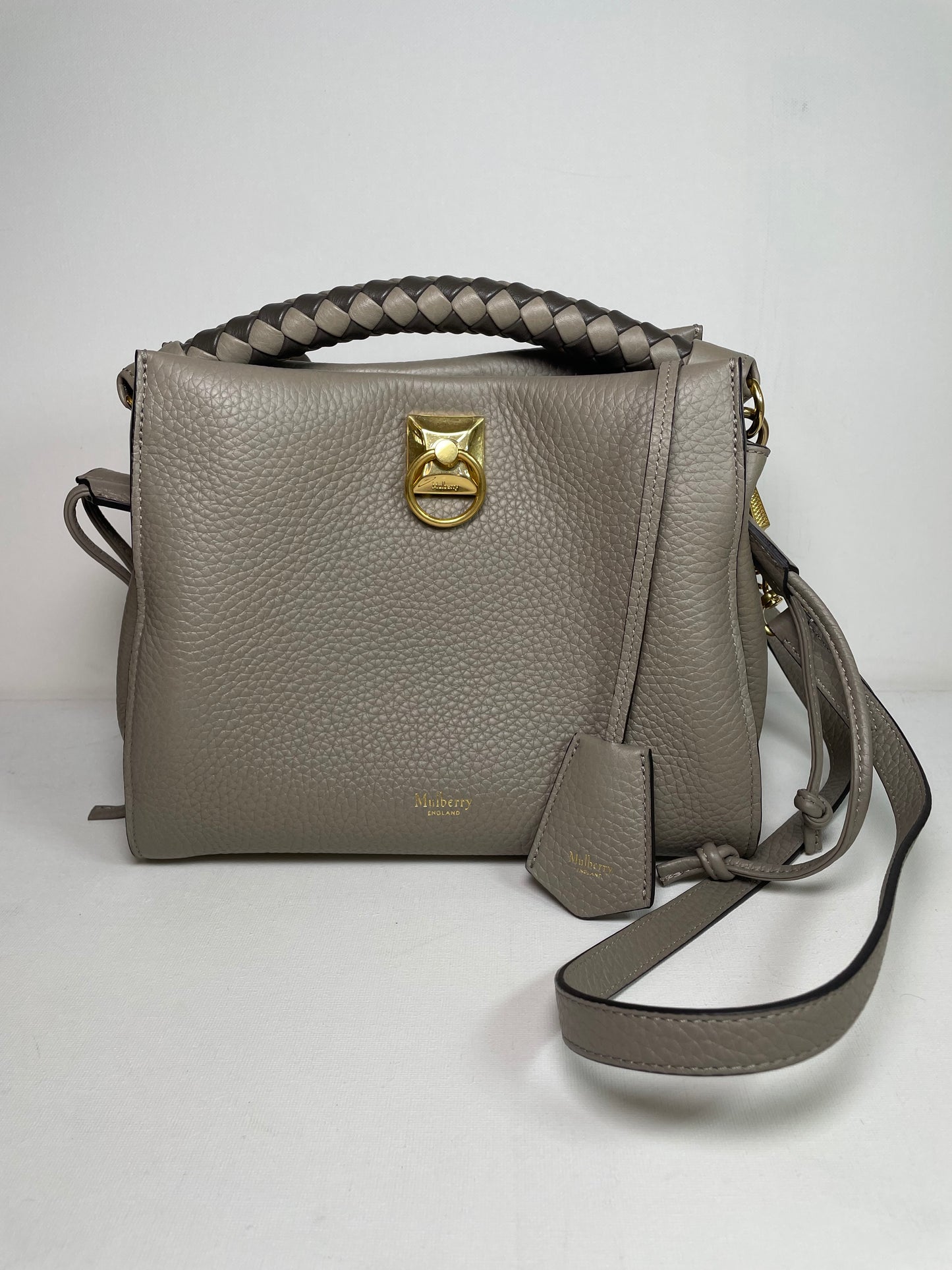 Preloved Mulberry Iris Shoulder Bag, Small