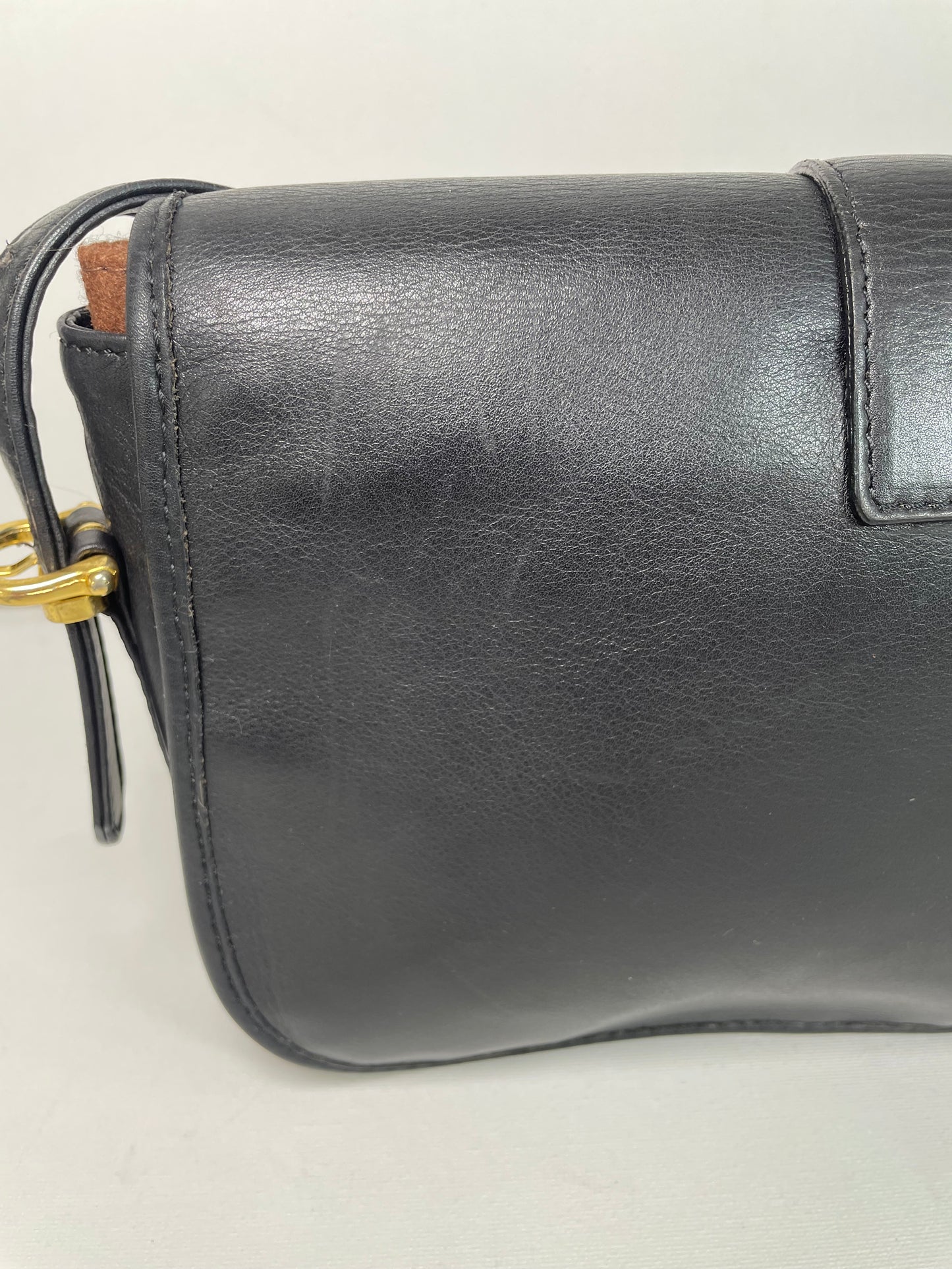 Preloved Celine Lock Shoulder Bag, Vintage