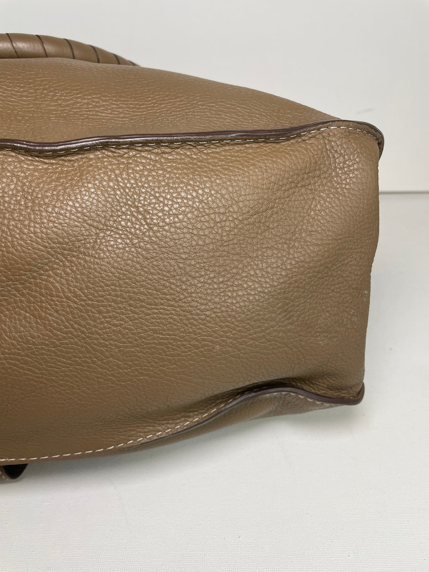 Preloved Chloe Marcie Satchel Shoulder Bag, Large