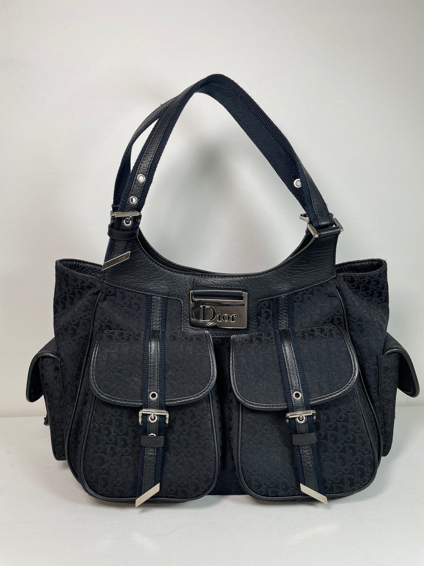 Preloved Vintage Dior Diorissimo Cargo Shoulder Bag