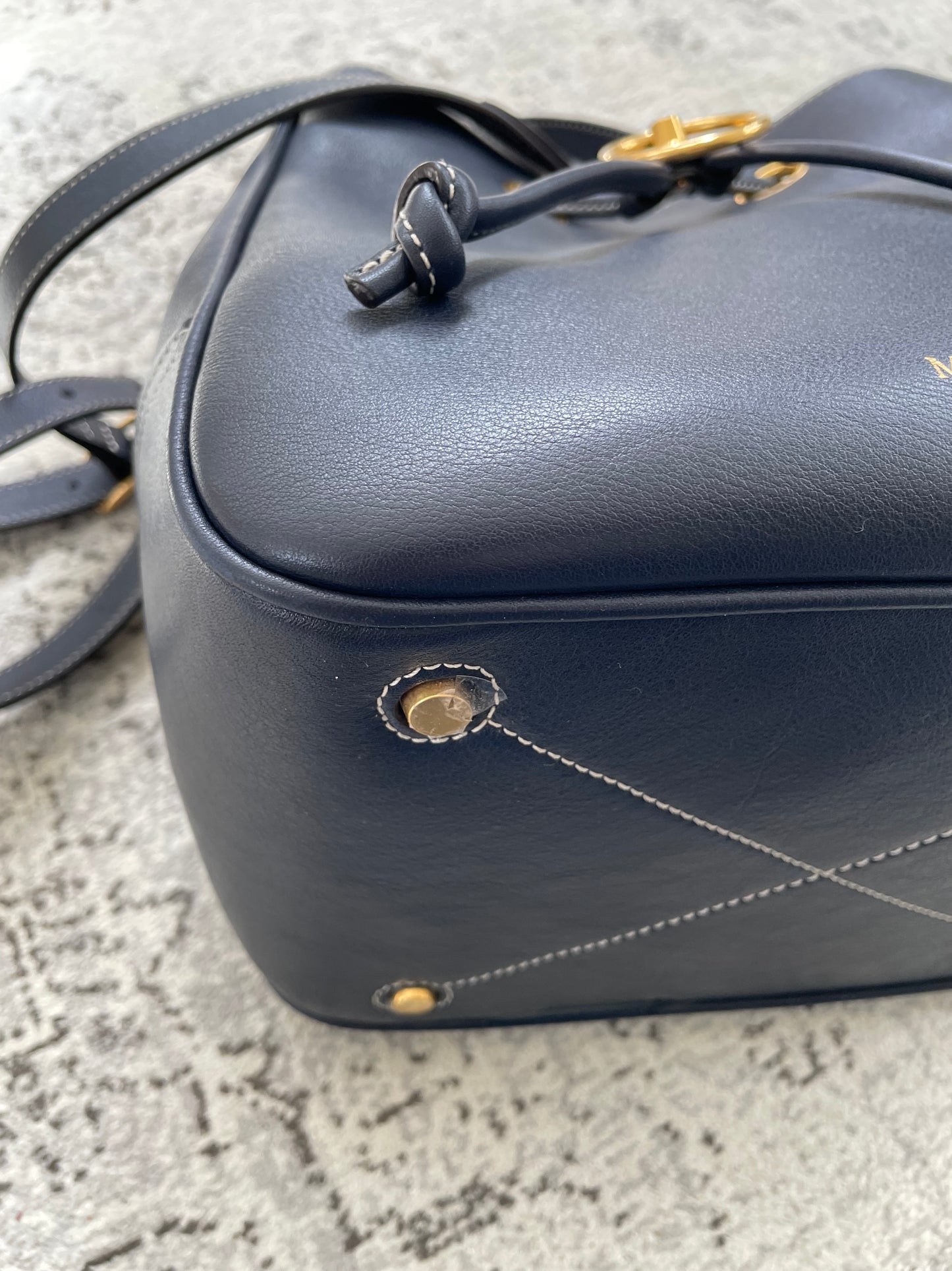 Preloved Mulberry Hampstead Bucket Bag, Medium