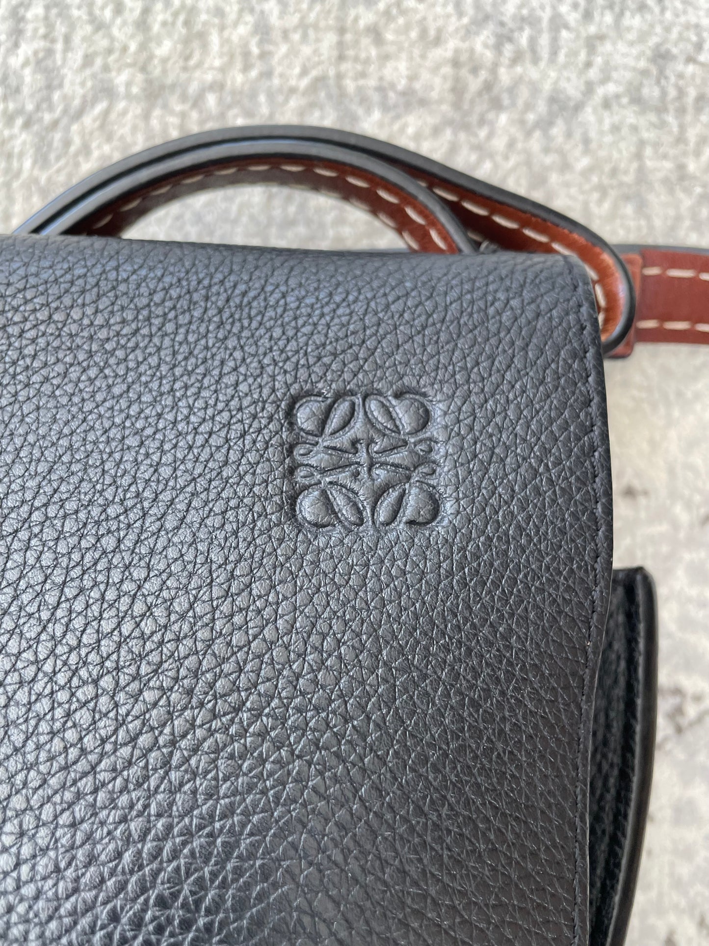 Preloved Loewe Gate Crossbody Bag, Small