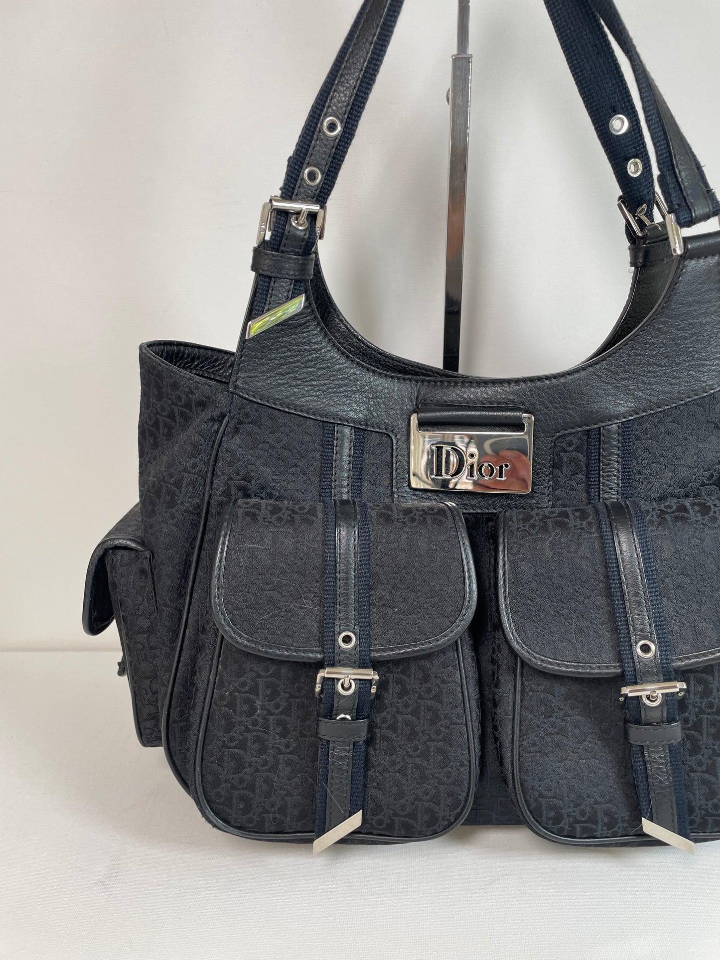 Preloved Vintage Dior Diorissimo Cargo Shoulder Bag