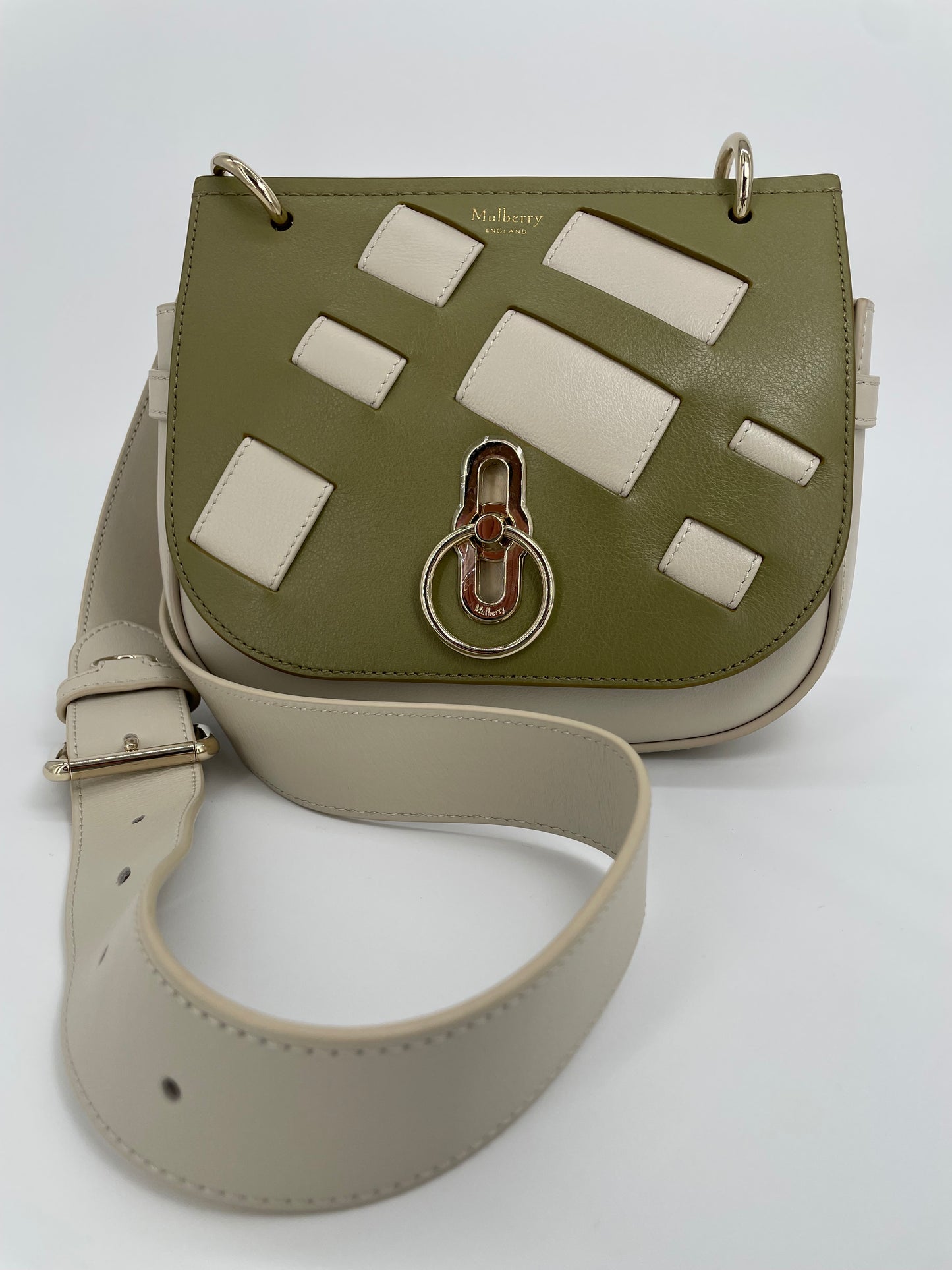 Preloved Mulberry Amberley Satchel Bag, Small
