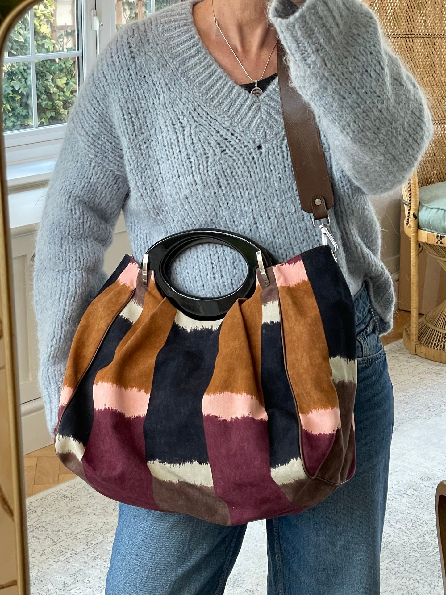 Preloved, Marni Balloon Tote Bag with Shoulder Strap