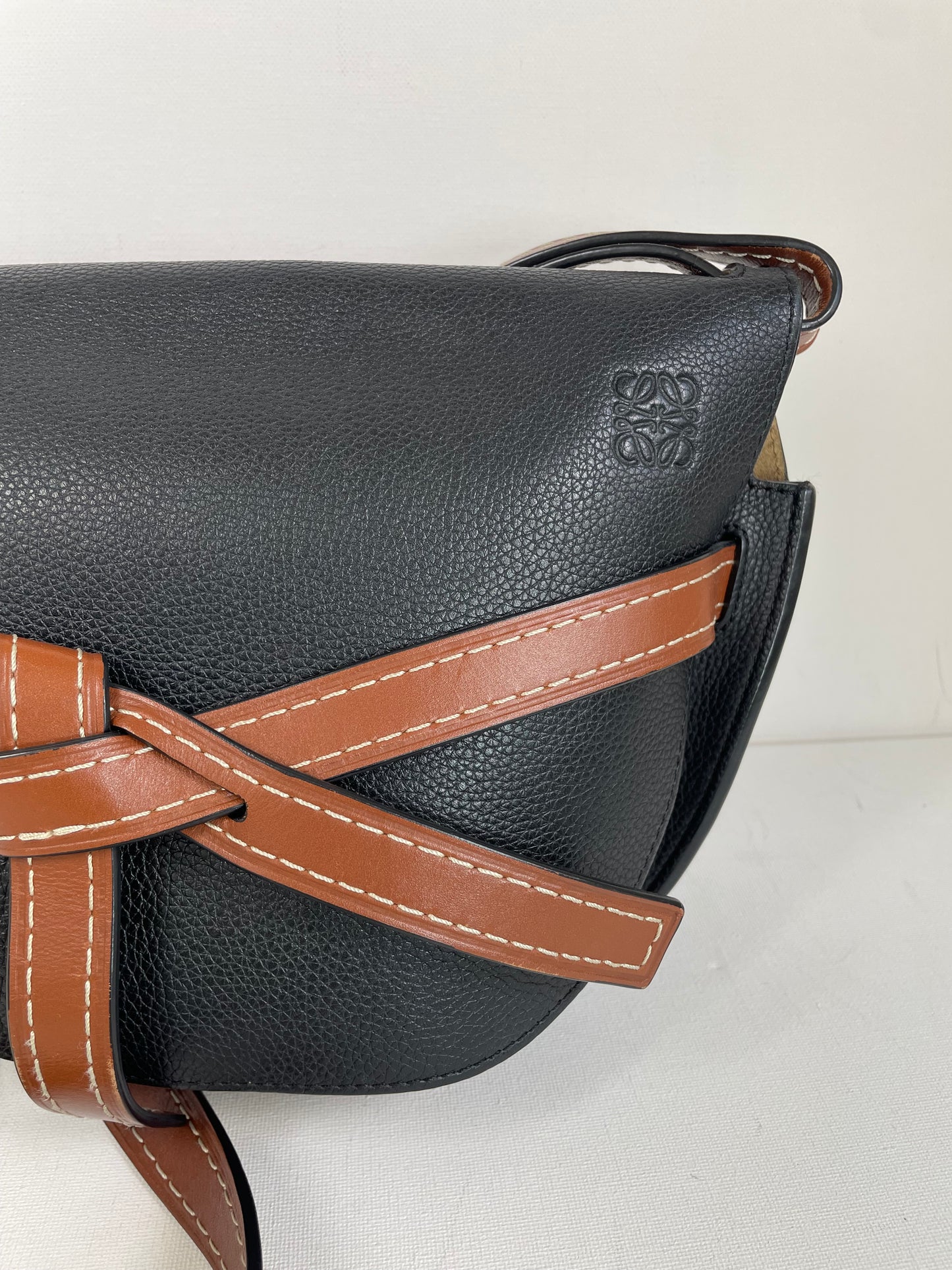 Preloved Loewe Gate Crossbody Bag, Small