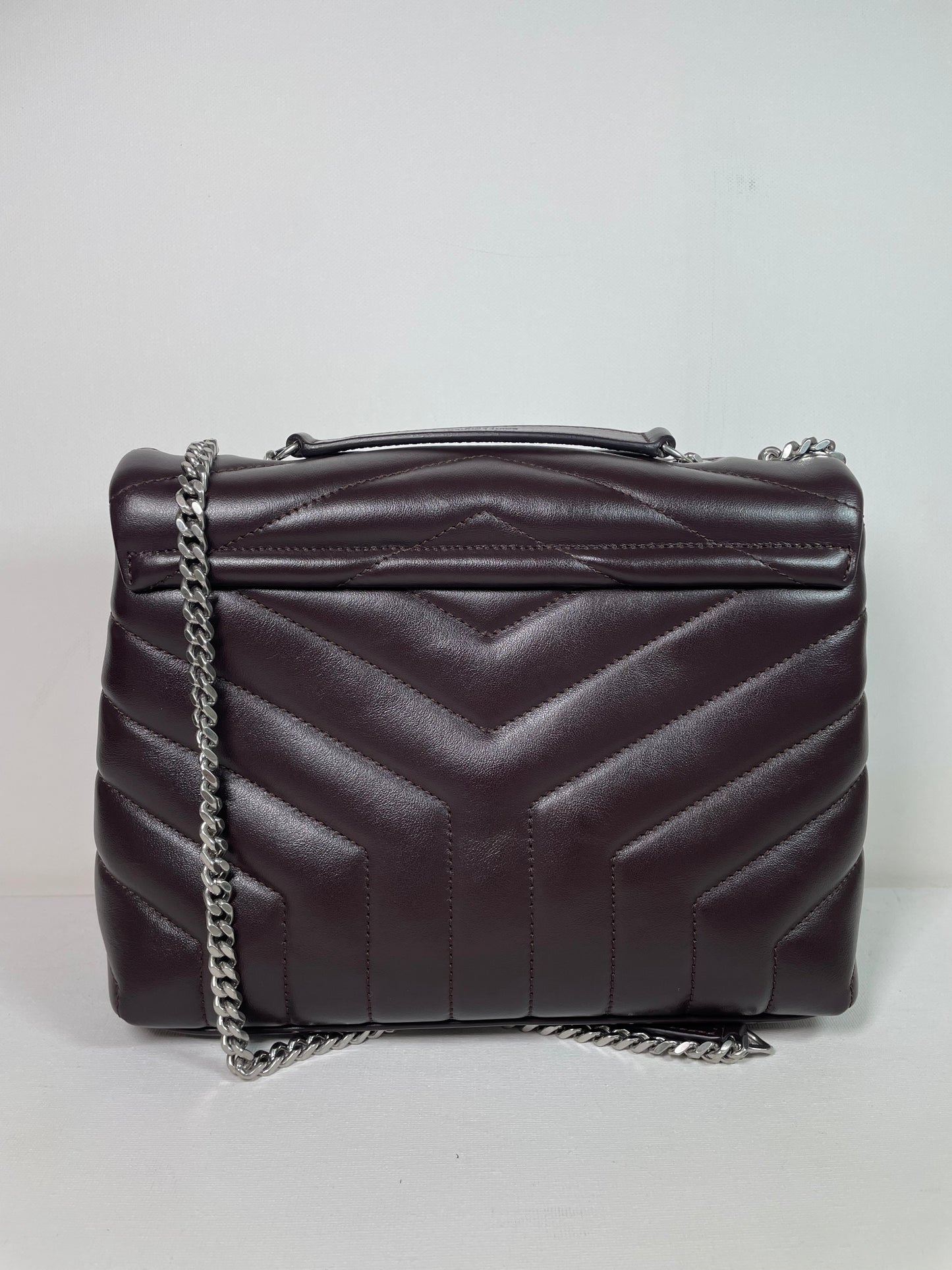 Preloved Yves Saint Laurent Quilted LouLou Shoulder Bag, Small