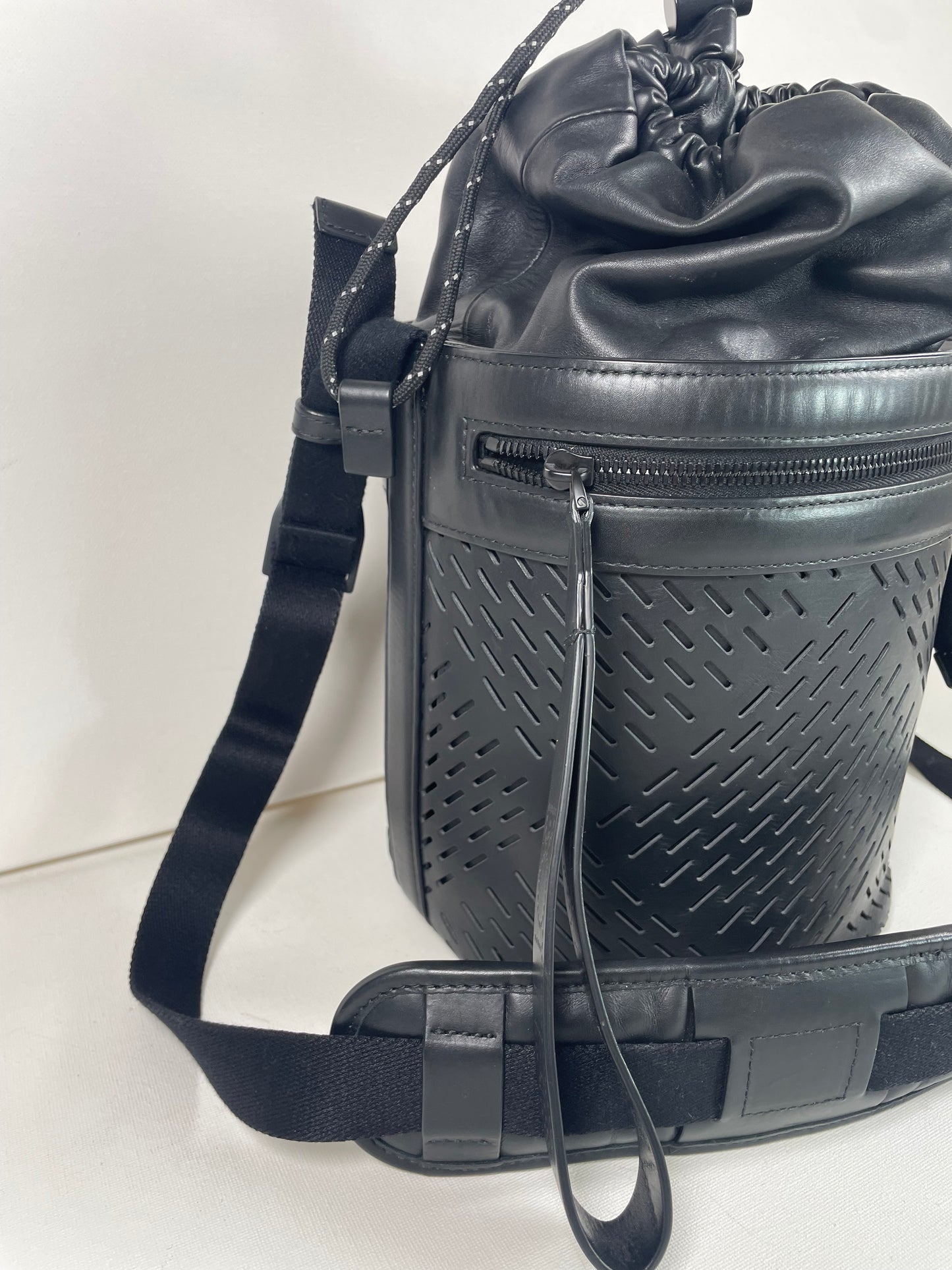 Preloved Bottega Veneta Perforated Bucket Bag