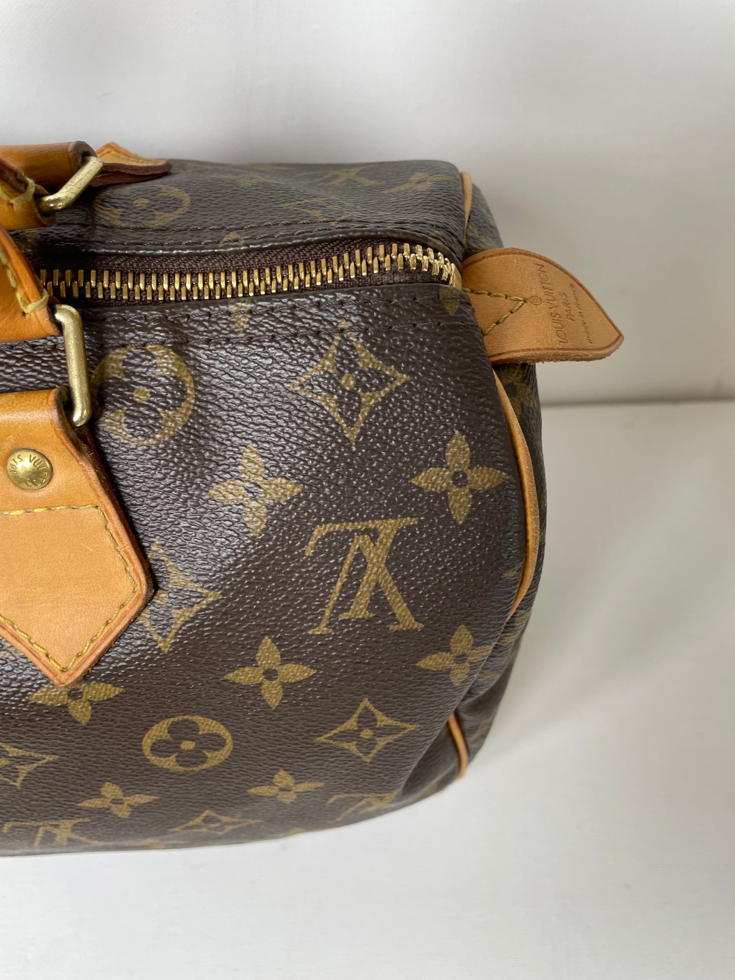 Preloved Vintage Louis Vuitton Speedy Boston Bag, 30