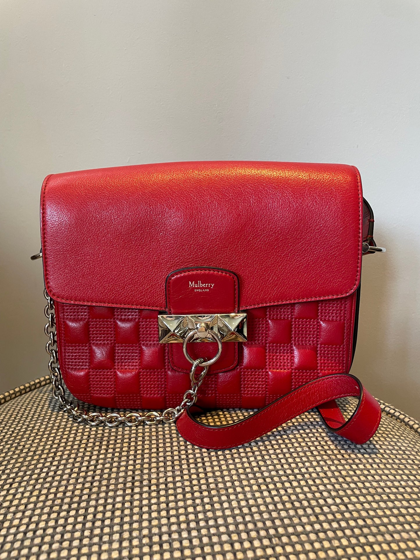 Preloved Mulberry Keeley Satchel Shoulder Bag