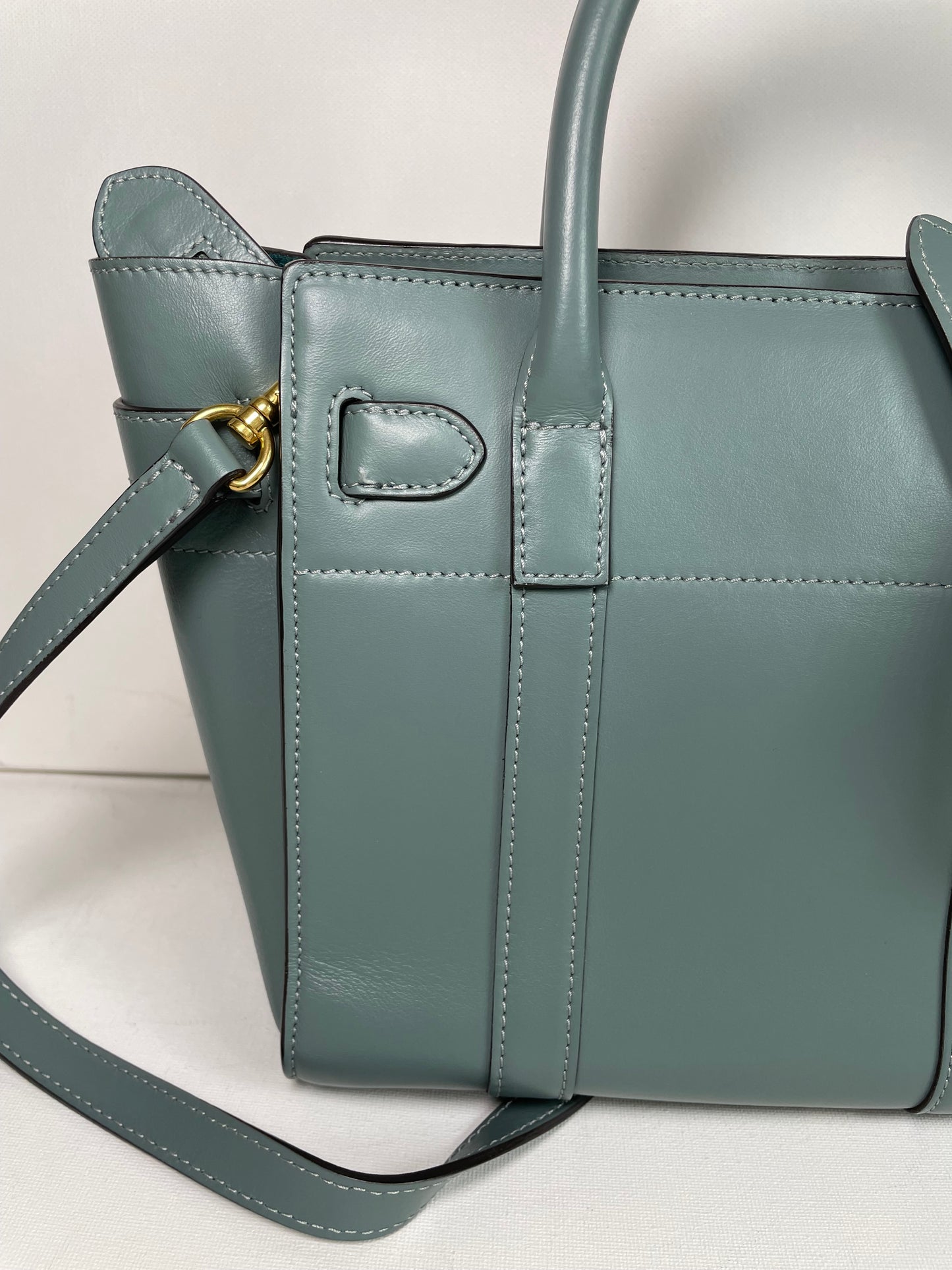 Preloved Mulberry Zipped Bayswater Crossbody Tote, Mini