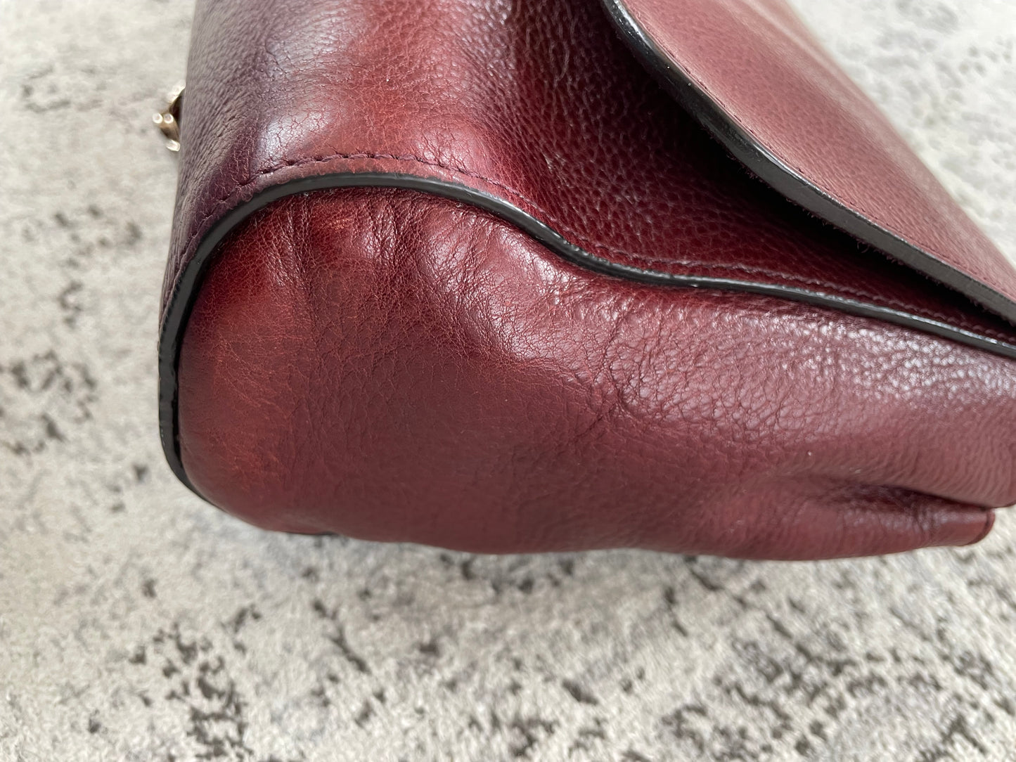 Preloved Mulberry Lily Shoulder Bag, Medium