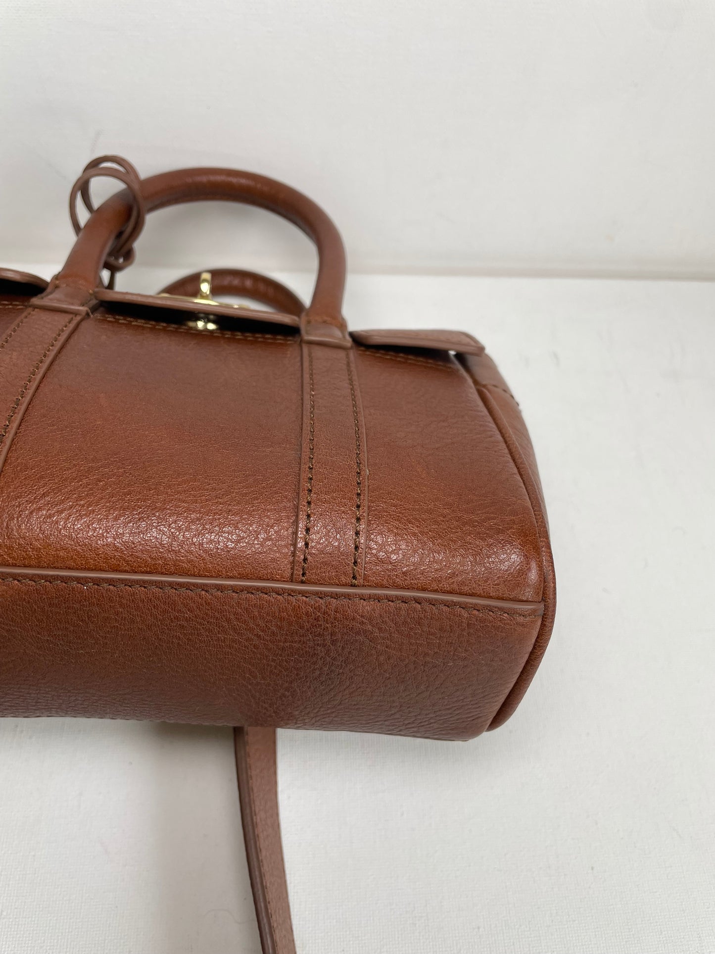 Preloved Mulberry Bayswater Satchel Bag, Mini