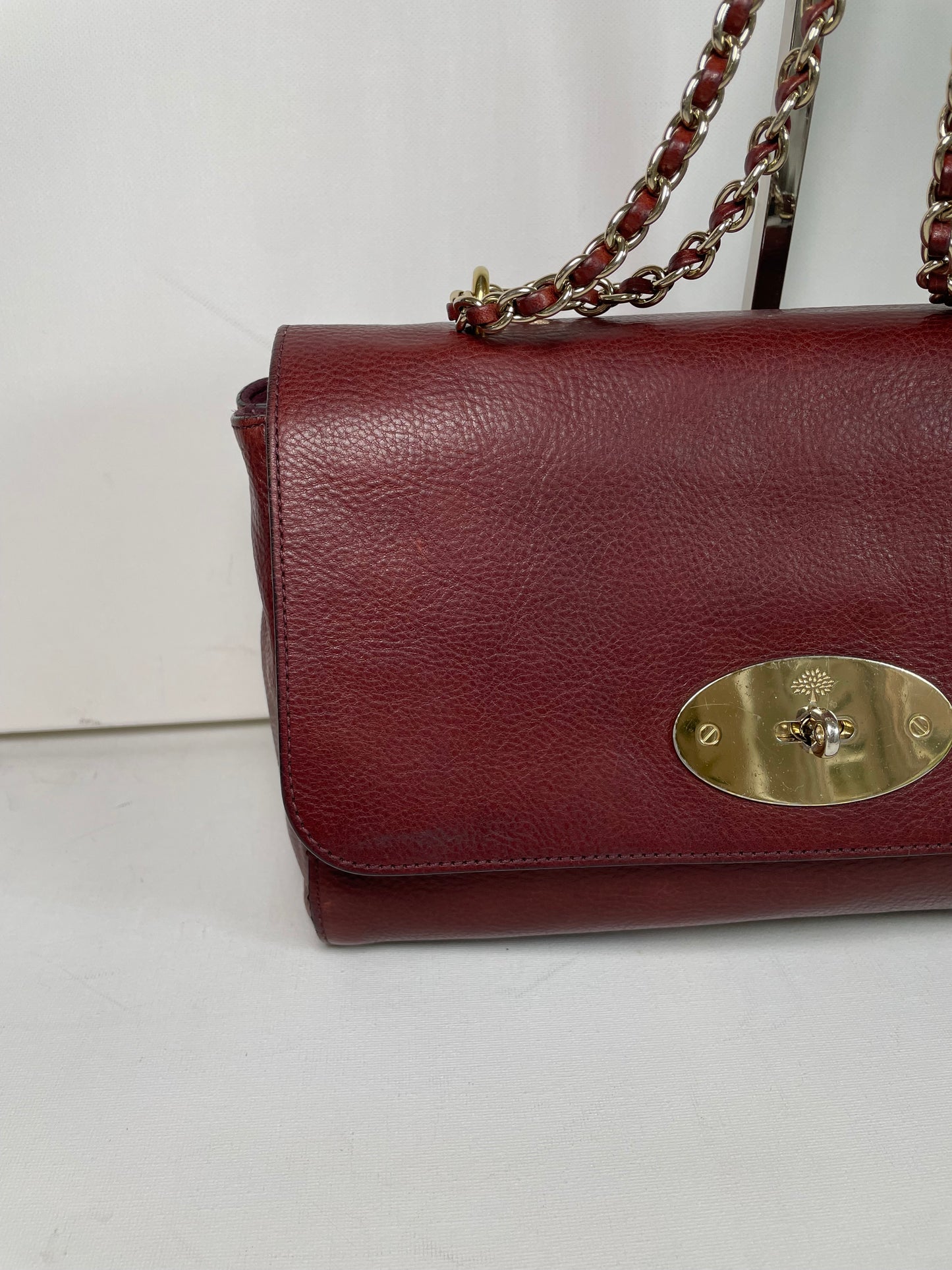 Preloved Mulberry Lily Shoulder Bag, Medium