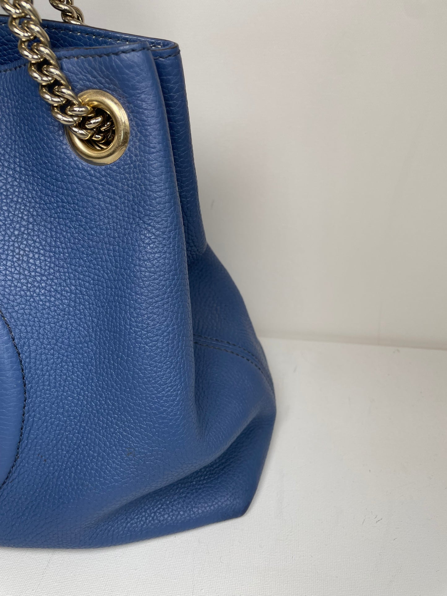 Preloved Gucci Soho Chain Shoulder Tote Bag, Medium