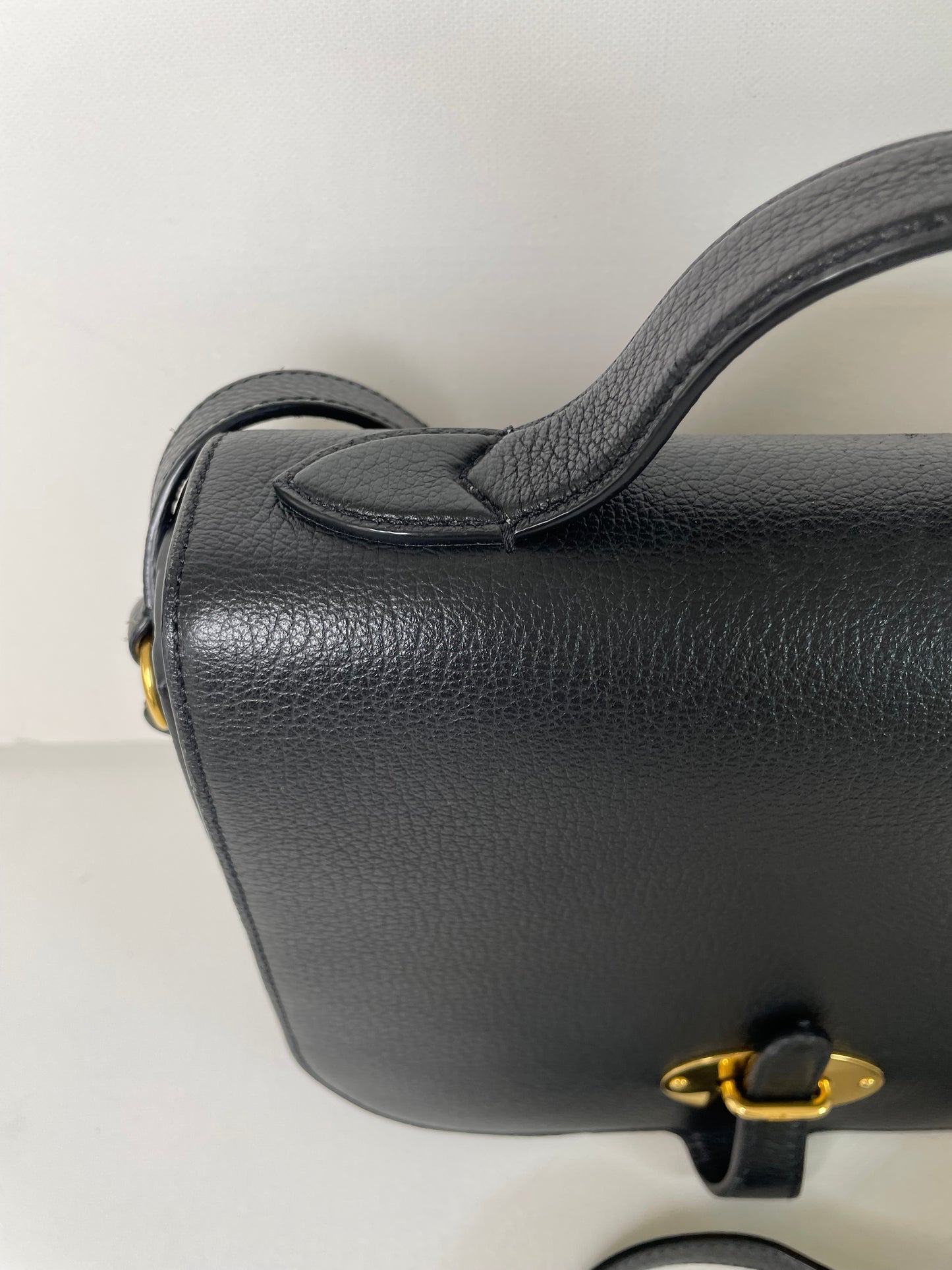 Preloved Mulberry Tenby Satchel Shoulder Bag, Large