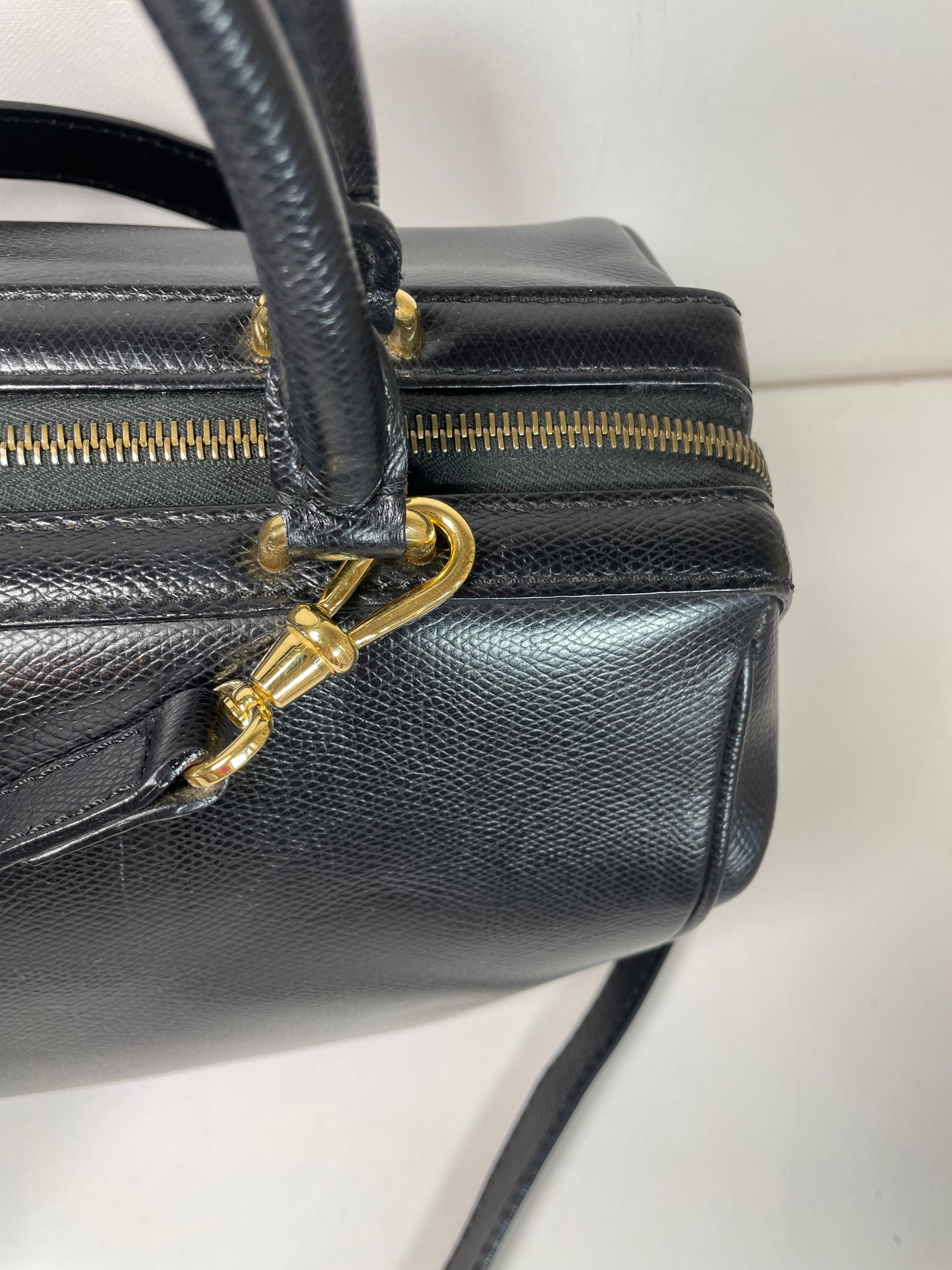 Preloved, Vintage Celine Boston Bag with Long Strap