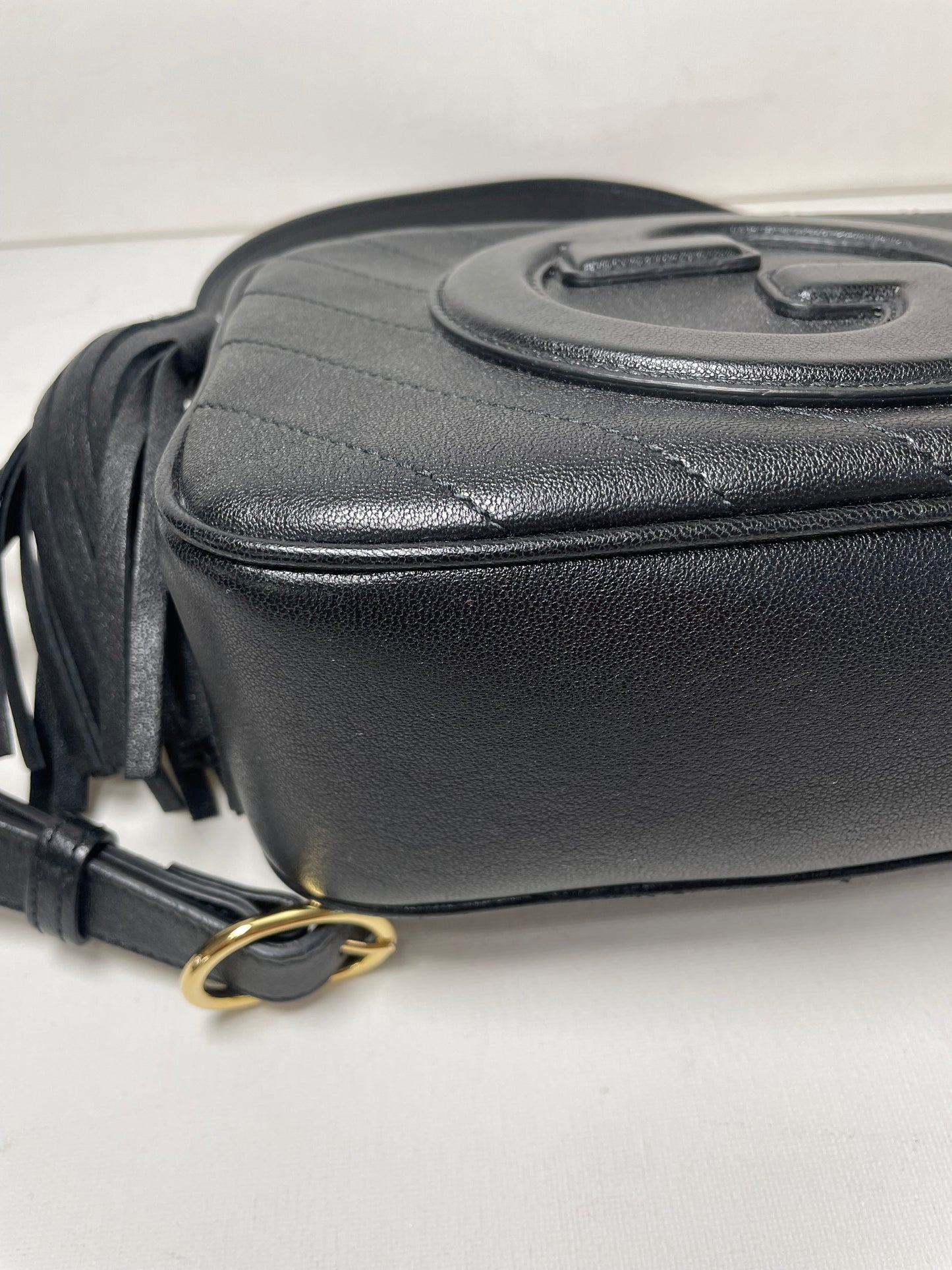 Preloved Gucci Blonde Crossbody Bag, Small
