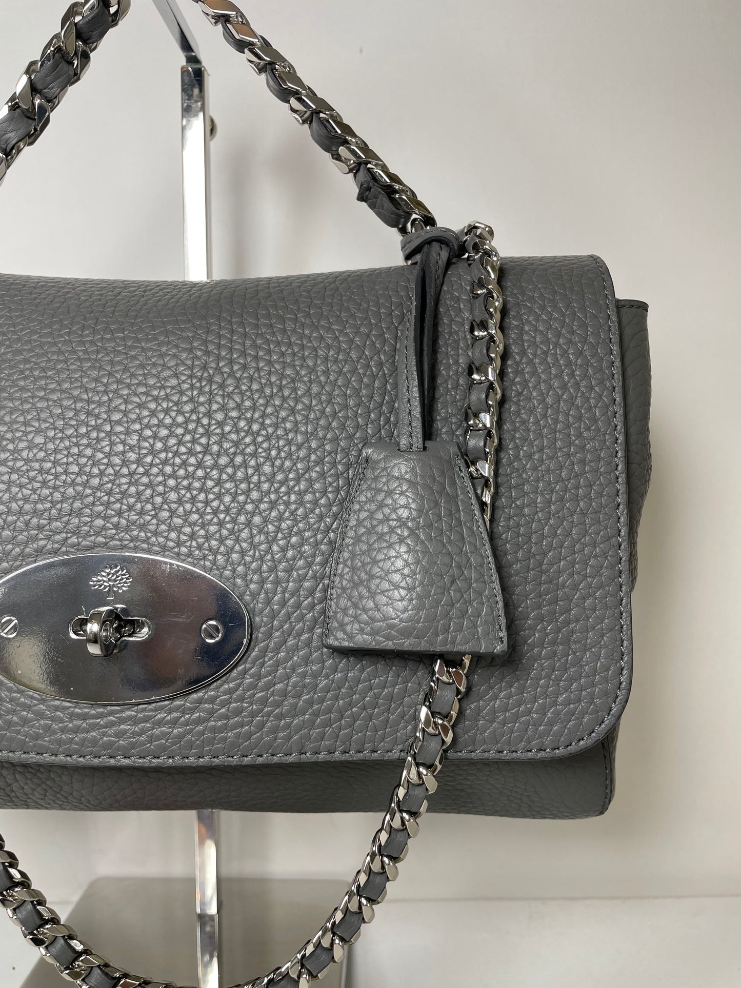 Preloved Mulberry Lily Top Handle Shoulder Bag