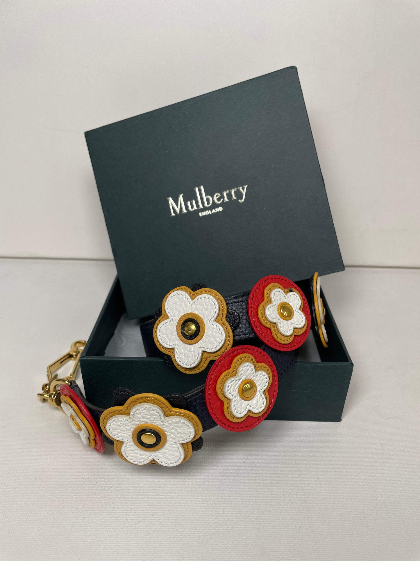 Preloved Mulberry Geometric Handbag Strap