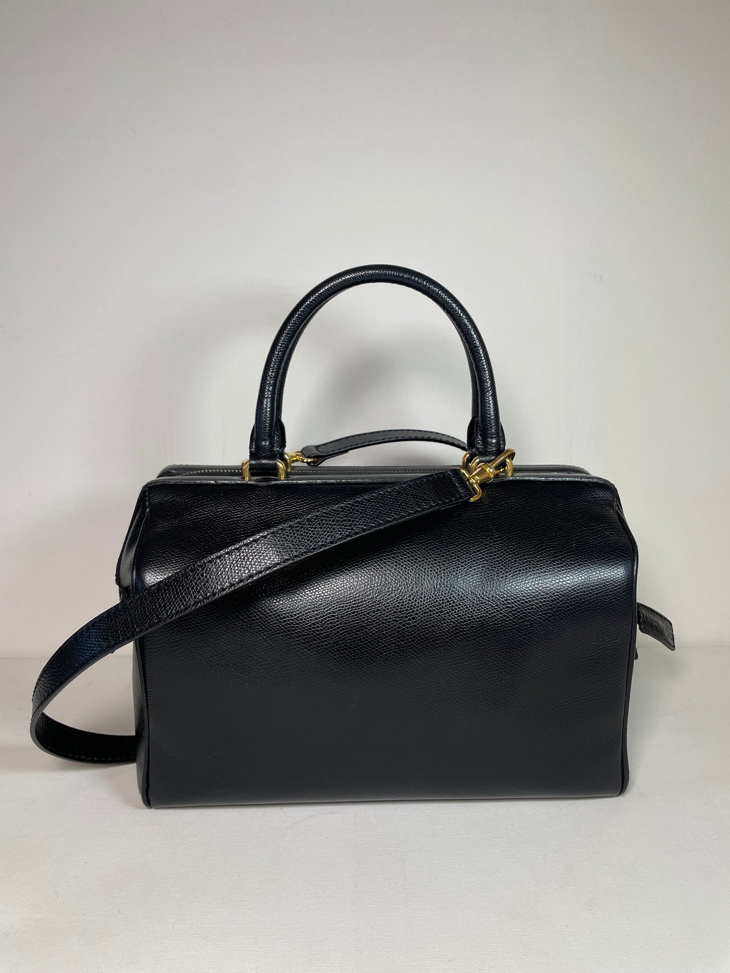 Preloved, Vintage Celine Boston Bag with Long Strap