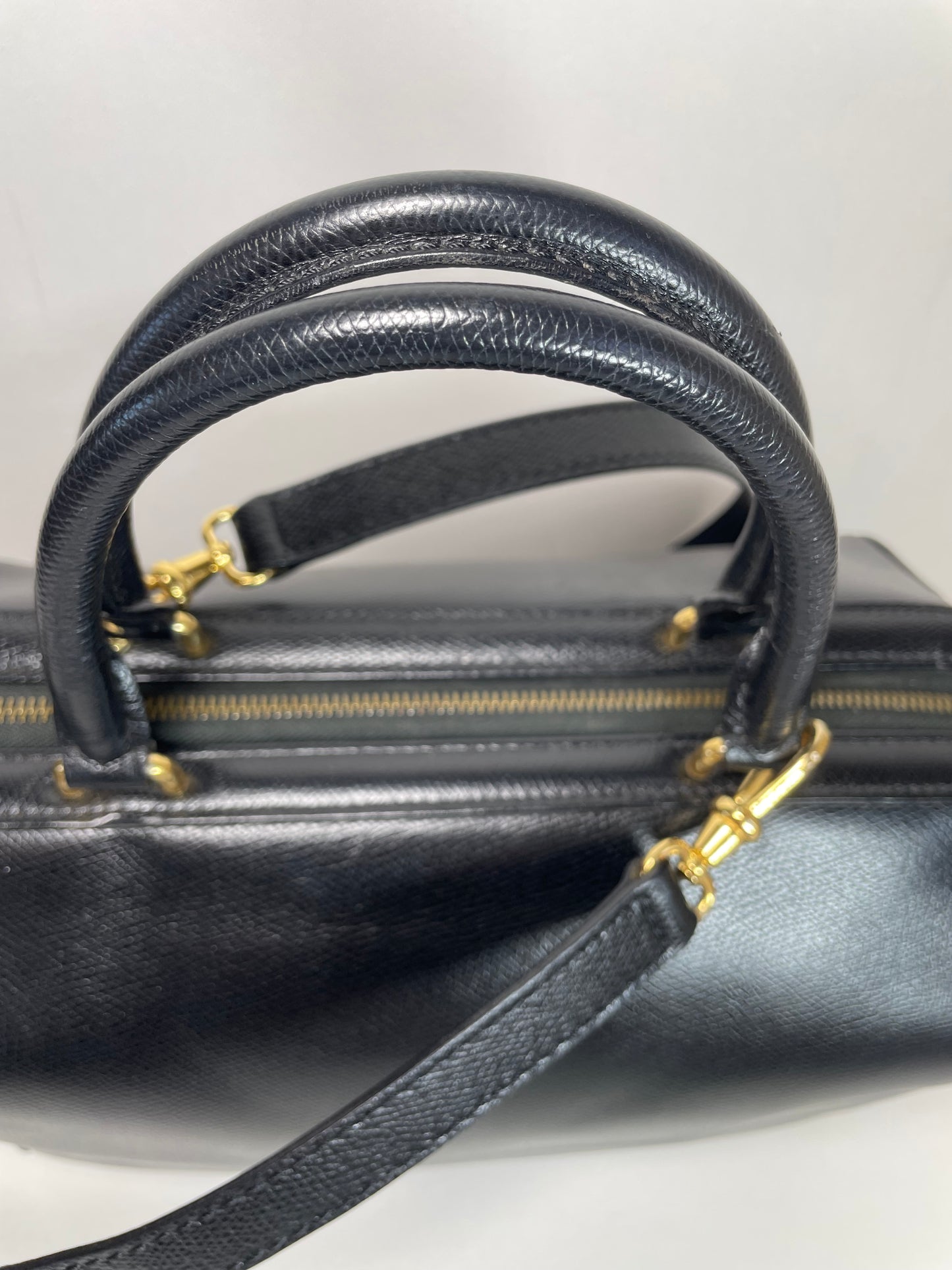 Preloved, Vintage Celine Boston Bag with Long Strap