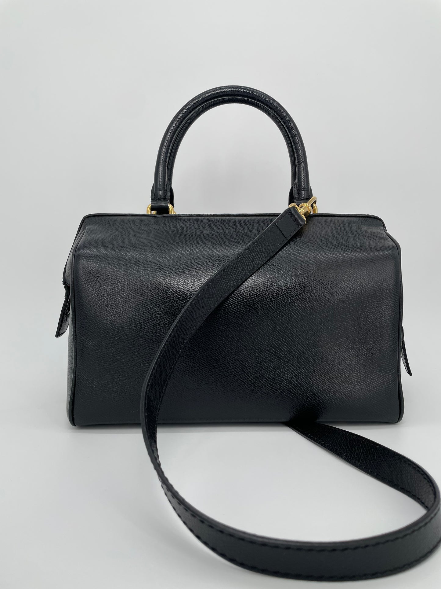Preloved, Vintage Celine Boston Bag with Long Strap