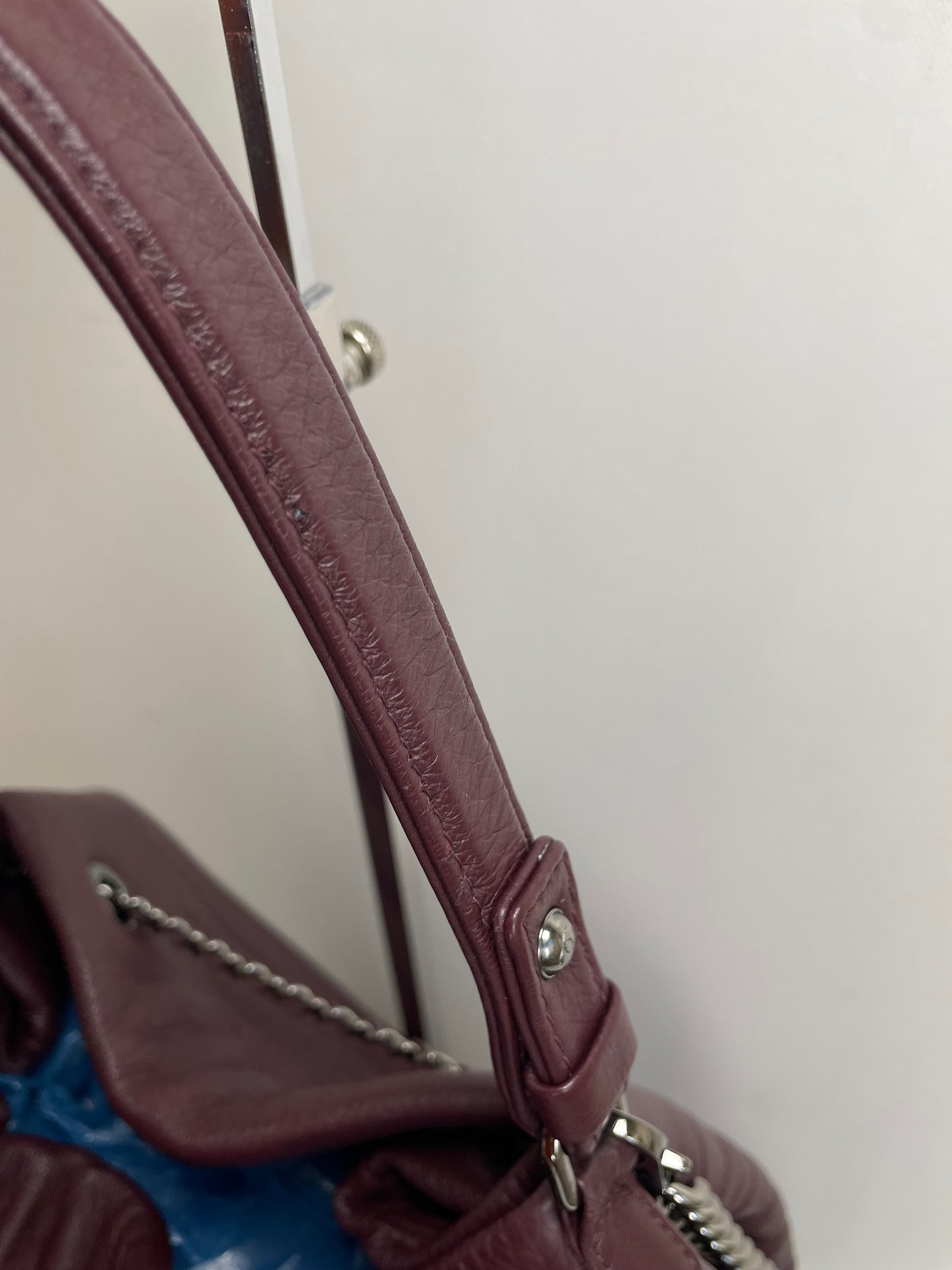 Preloved Chanel CC Gabriel Chevron Bucket Bag, Large