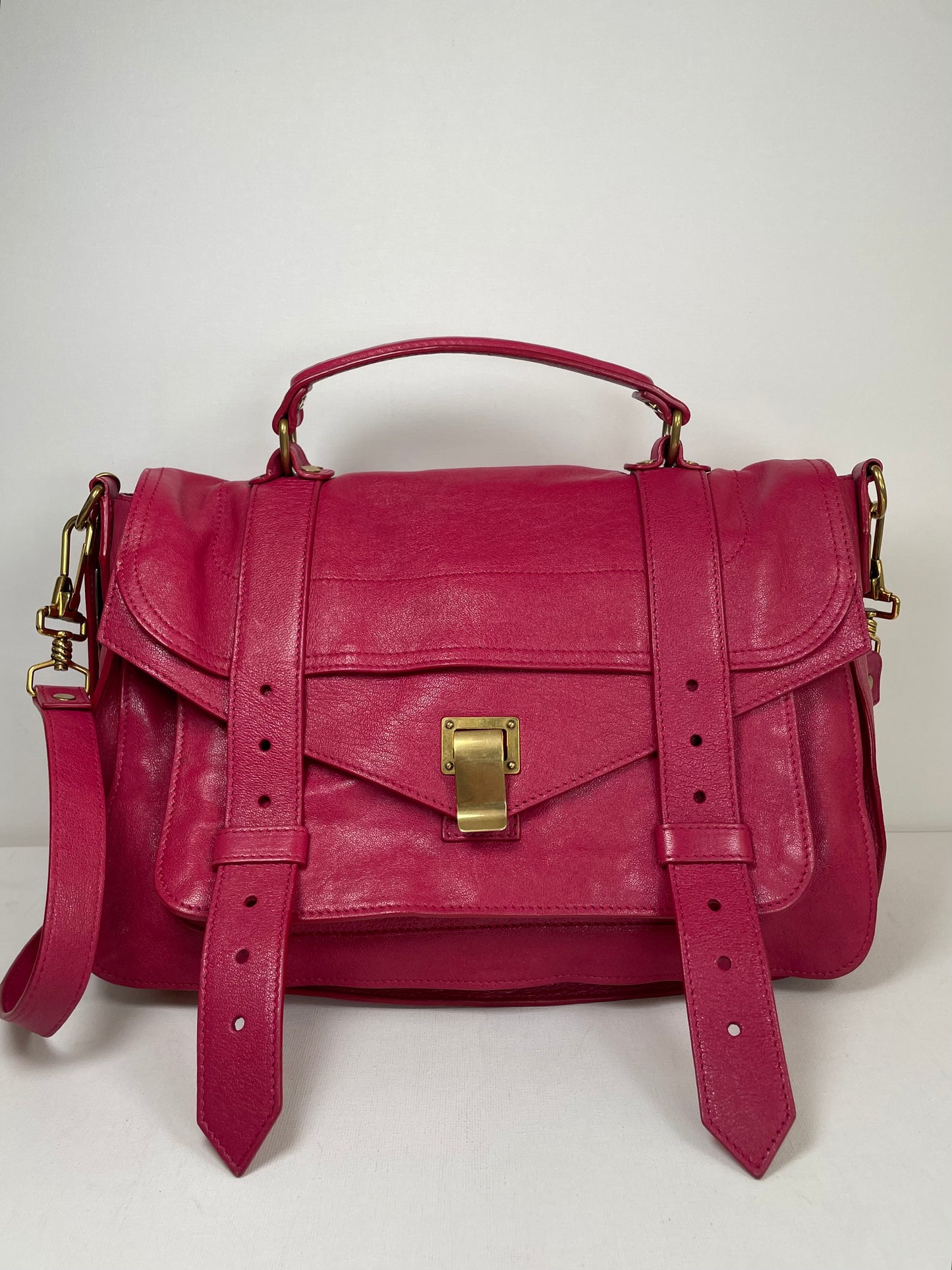 Preloved Proenza Schouler PS1 Satchel Shoulder Bag, Medium